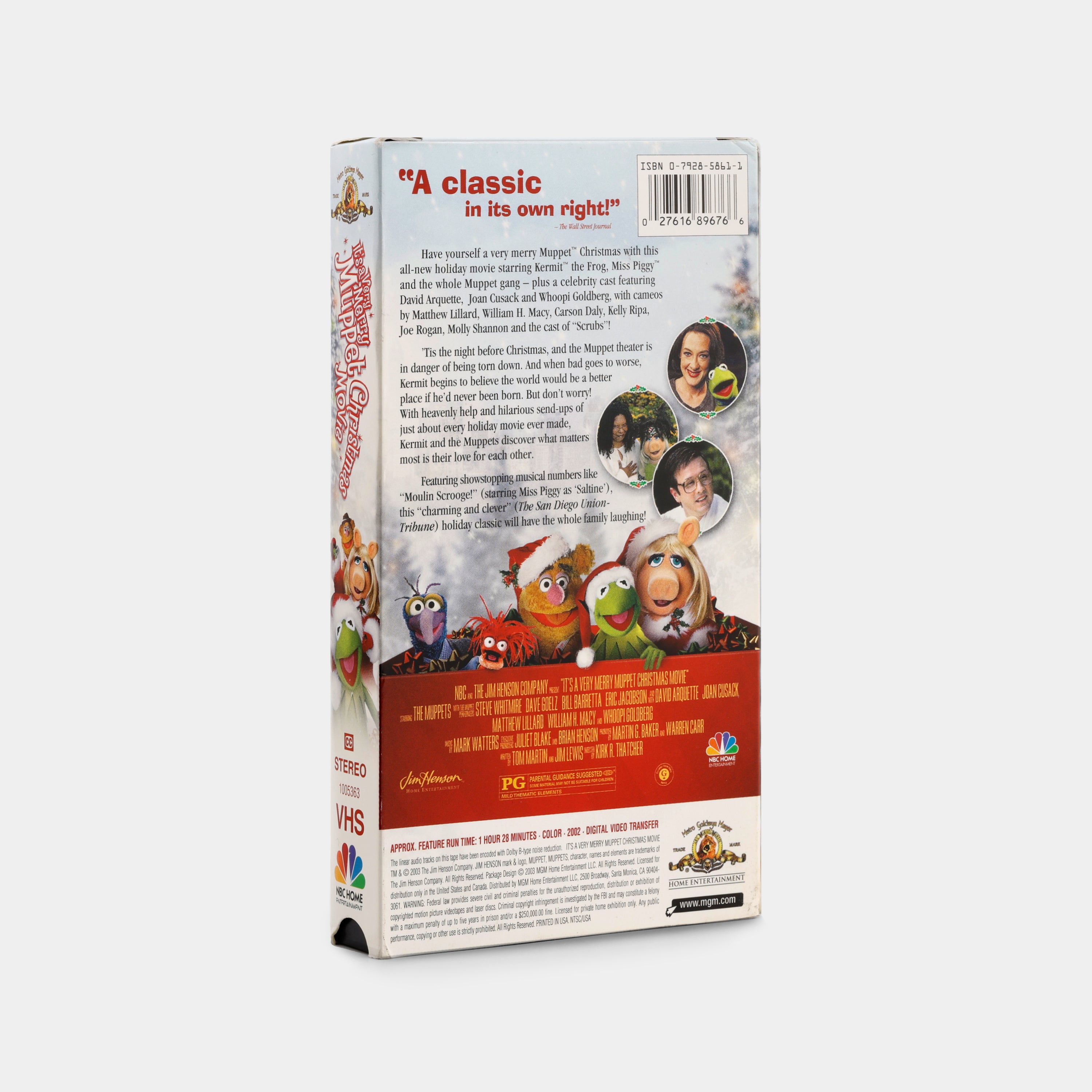 It’s a Very Merry Muppet Christmas Movie VHS Tape