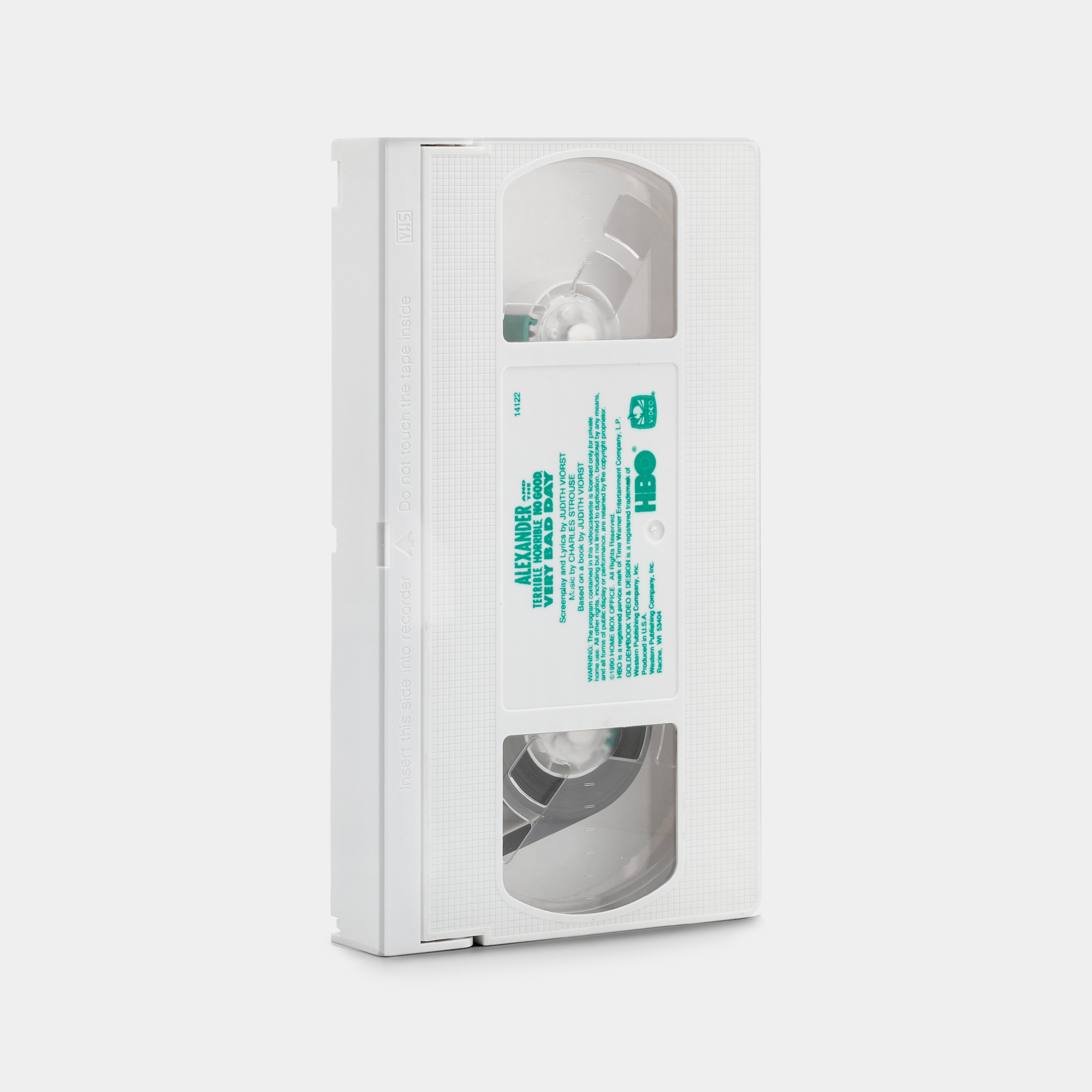 Alexander and the Terrible, Horrible, No Good, Very Bad Day VHS