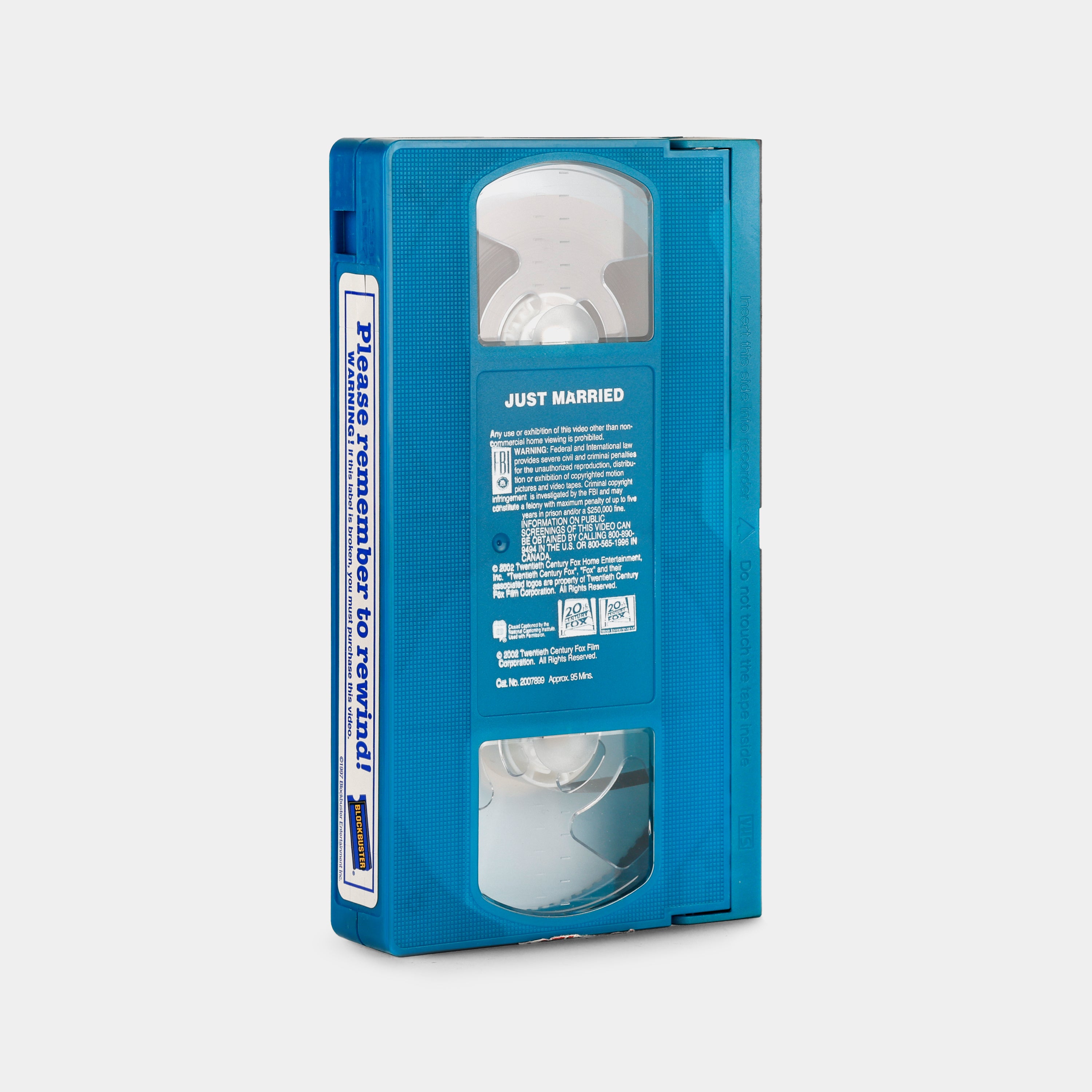 Just Married VHS Tape