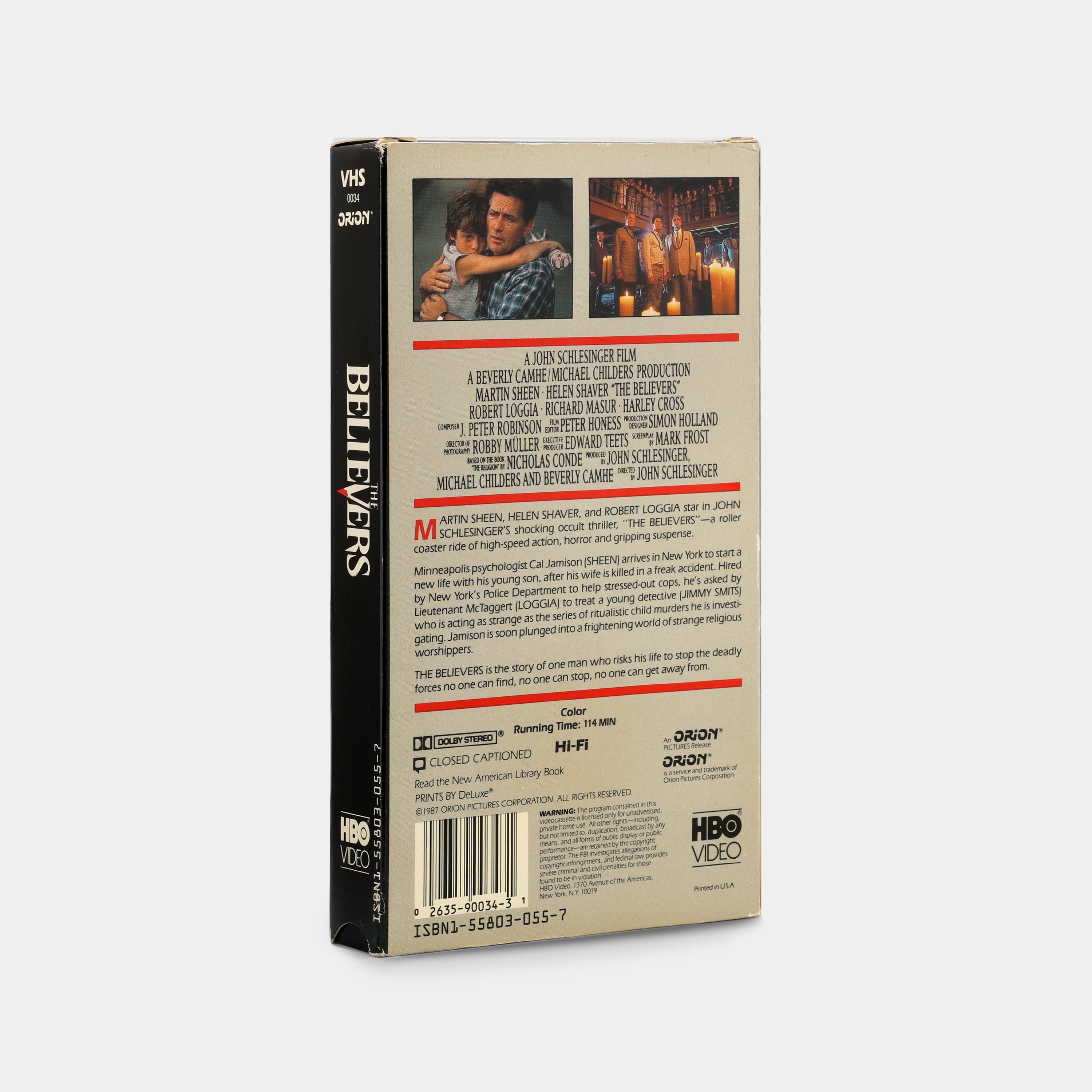 The Believers VHS Tape