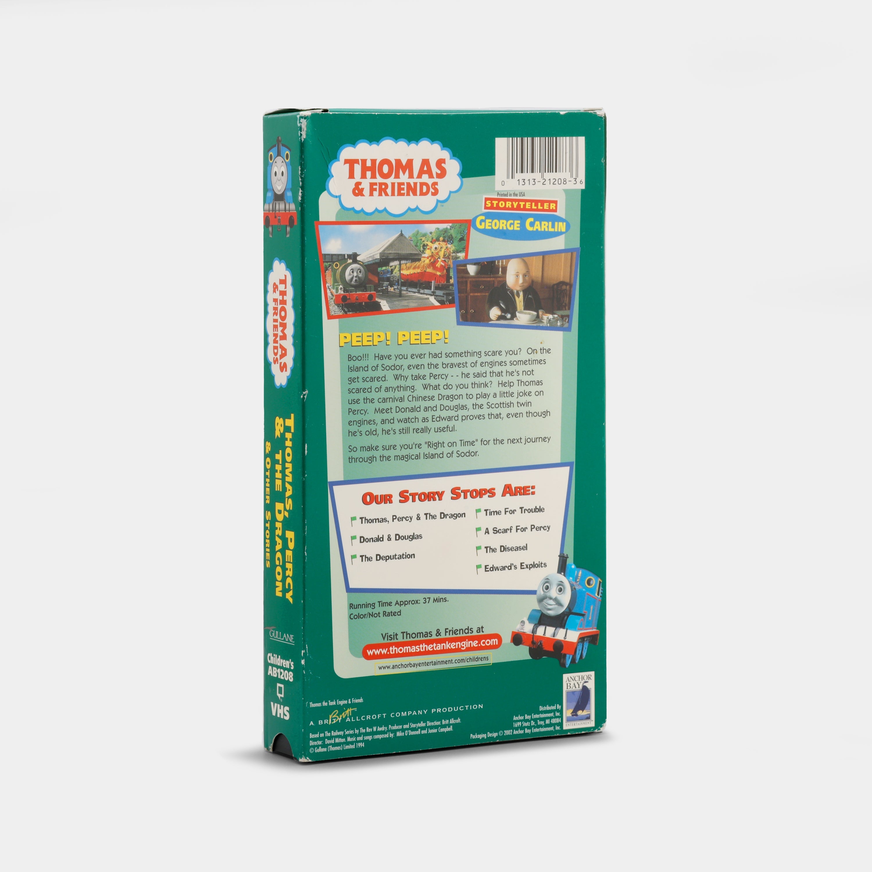 Thomas & Friends: Thomas, Percy & the Dragon VHS Tape