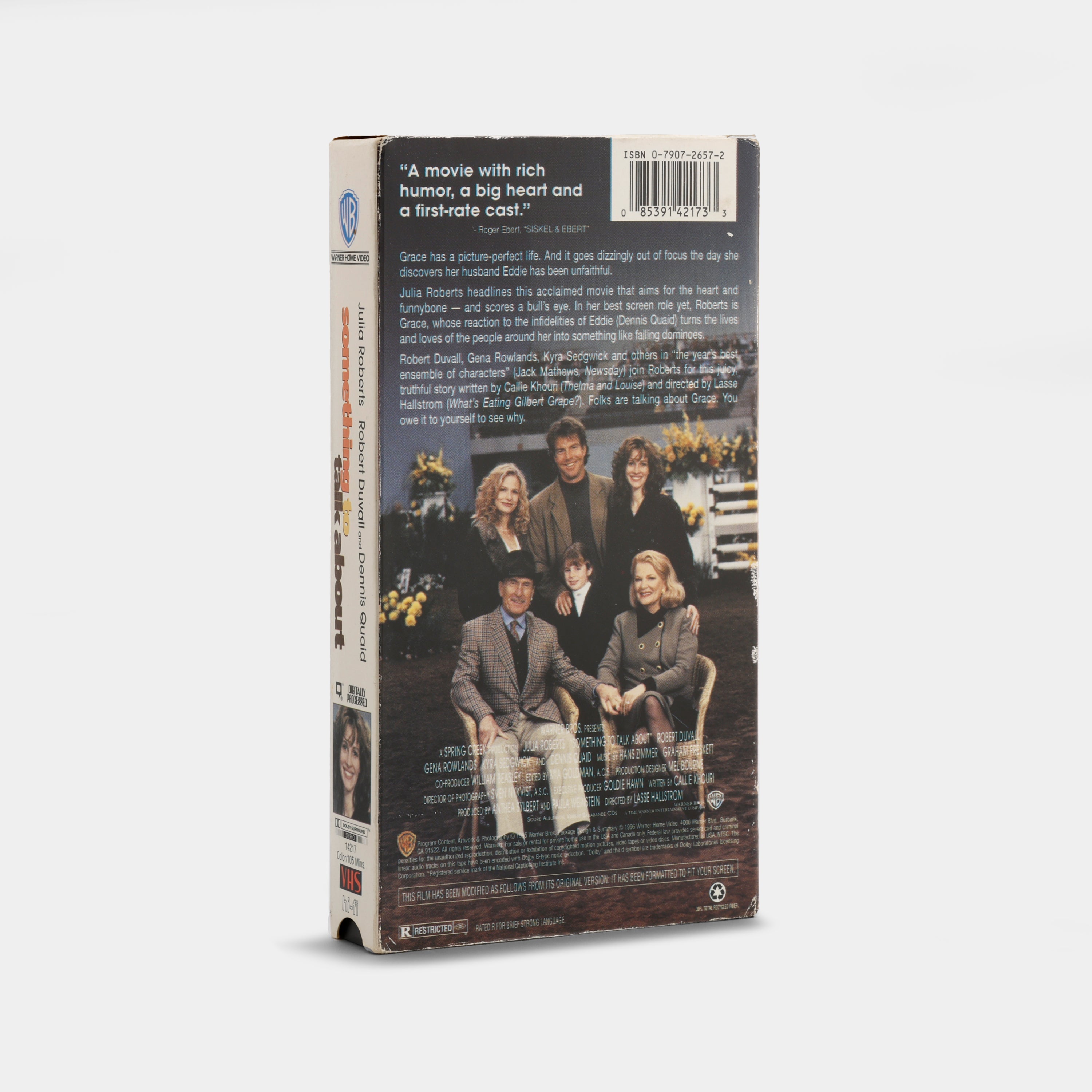 Something to Talk About VHS Tape