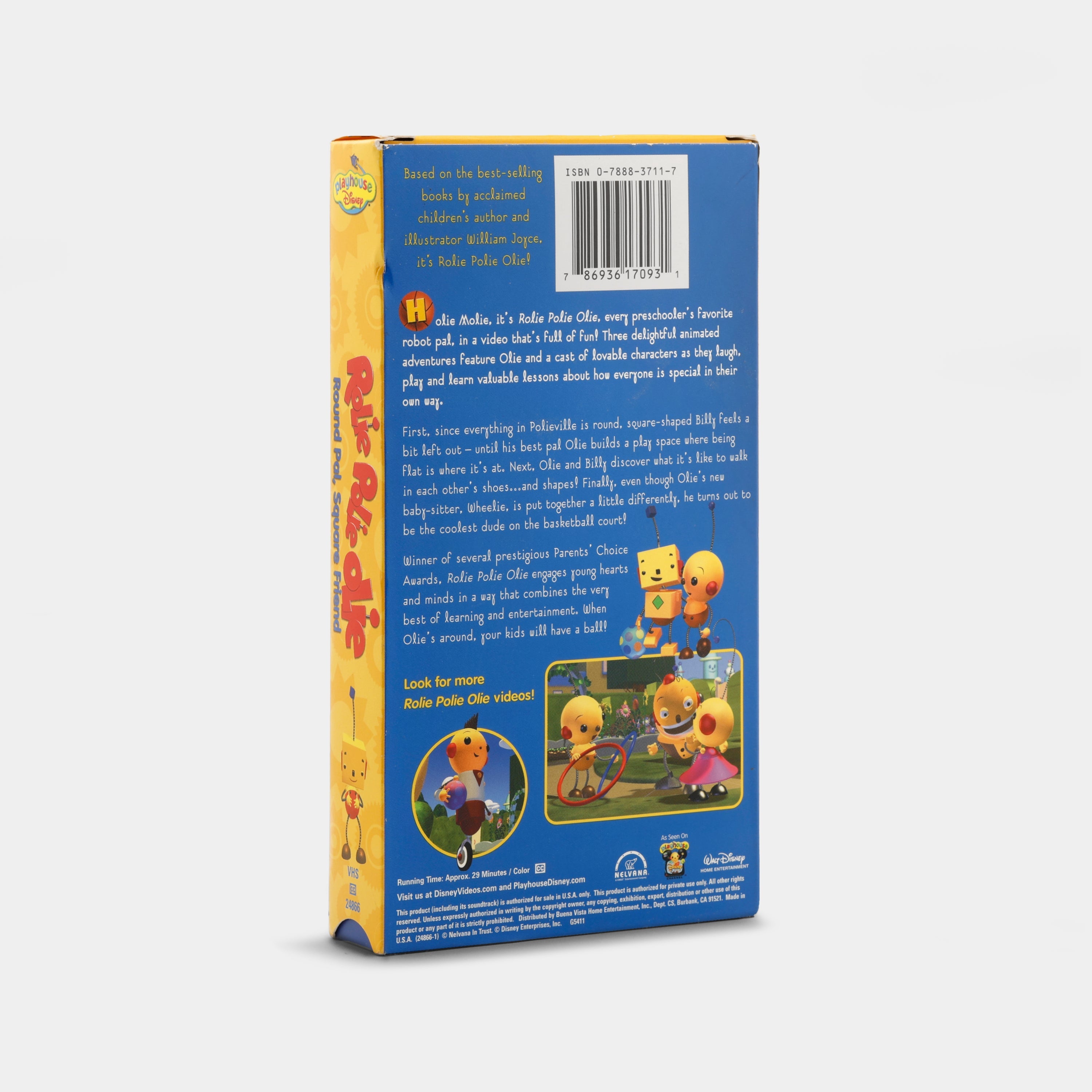Rolie Polie Olie: Round Pal, Square Friend VHS Tape