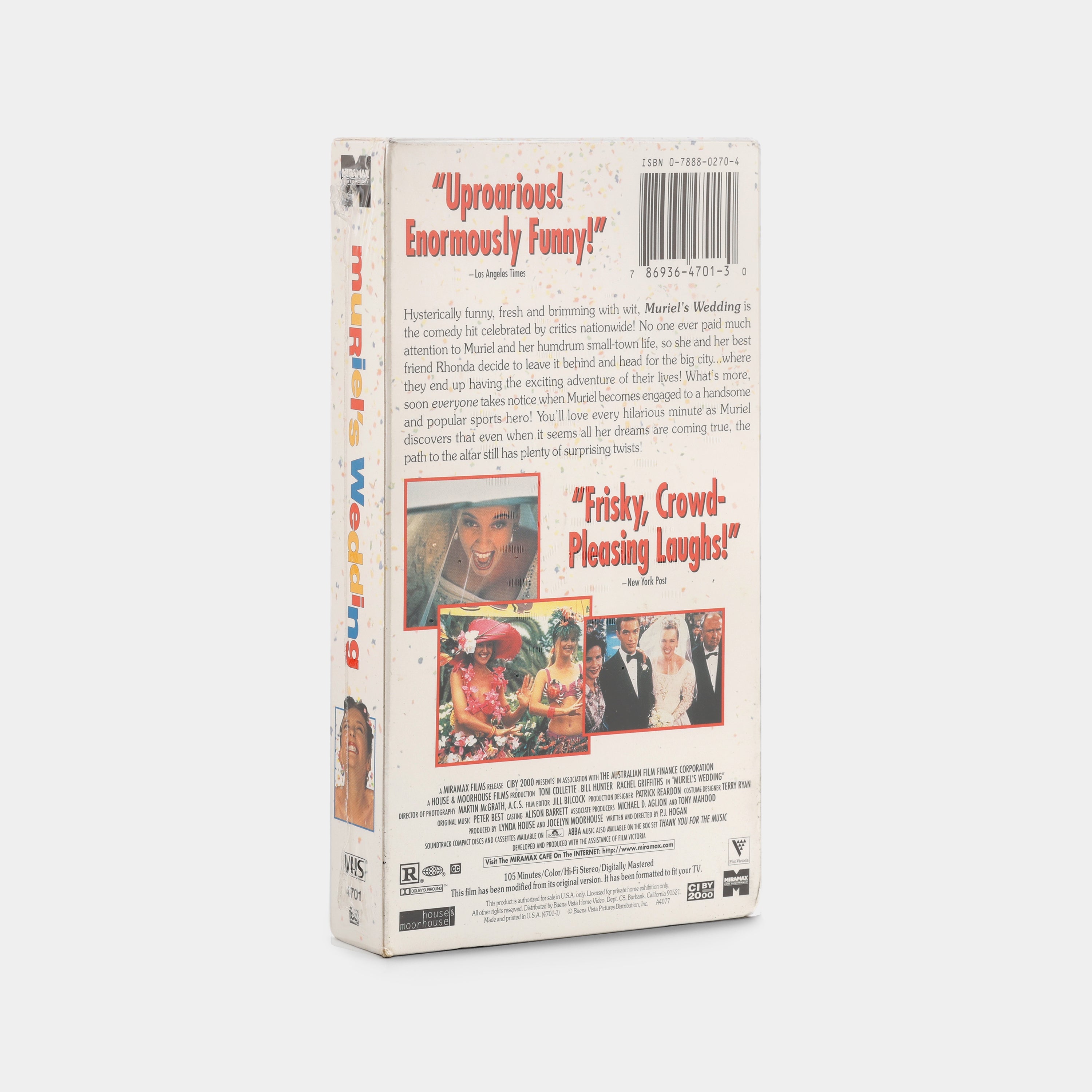 Muriel’s Wedding (Sealed) VHS Tape