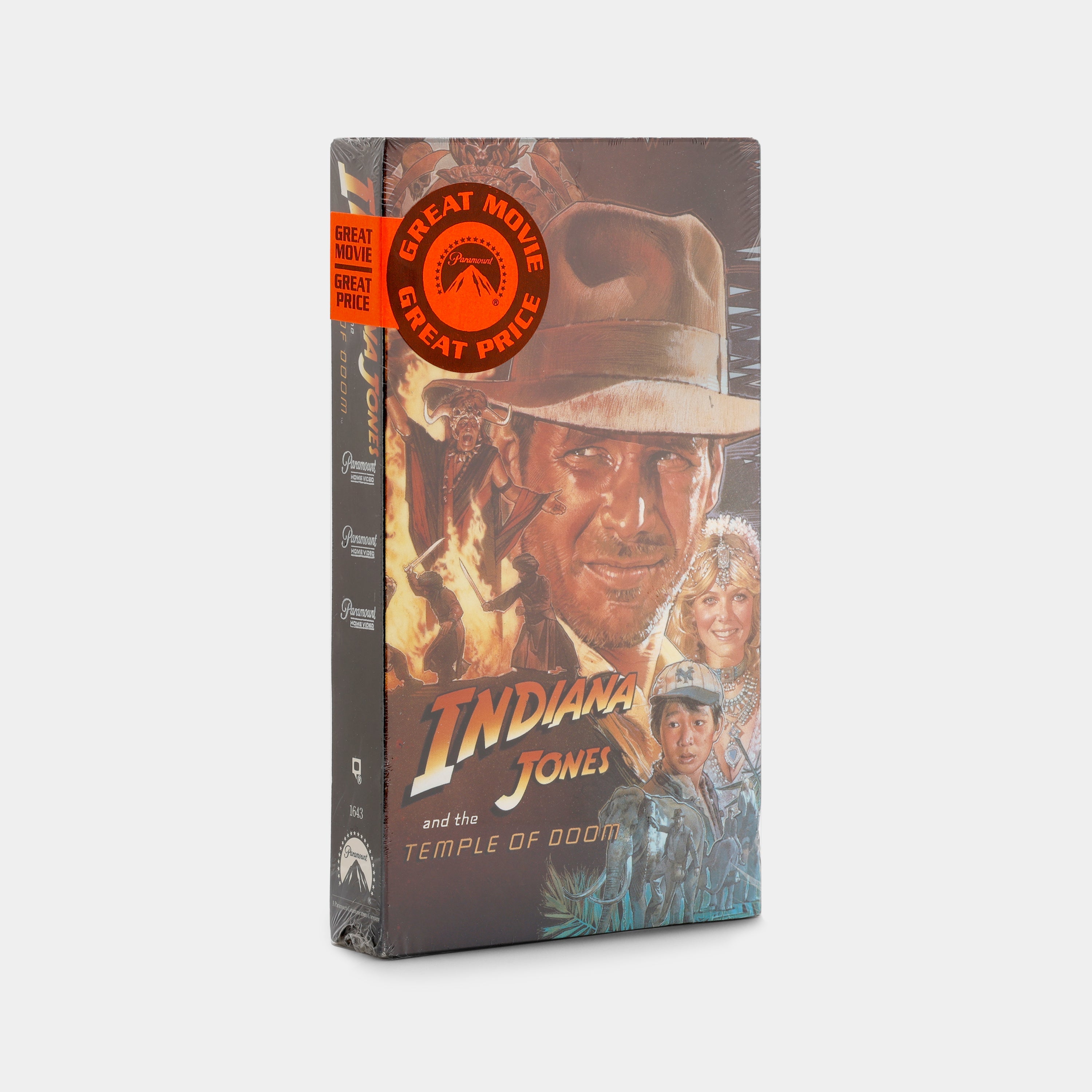 Indiana Jones and the Temple of Doom (Sealed) VHS Tape