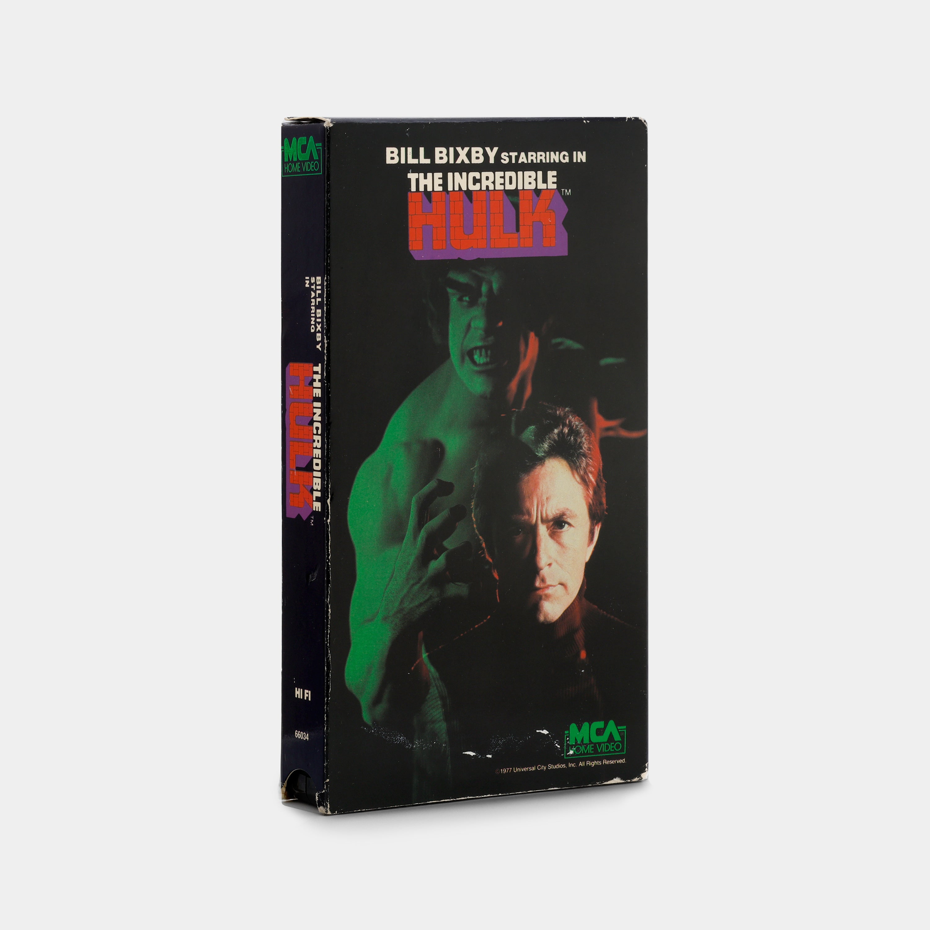 The Incredible Hulk VHS Tape