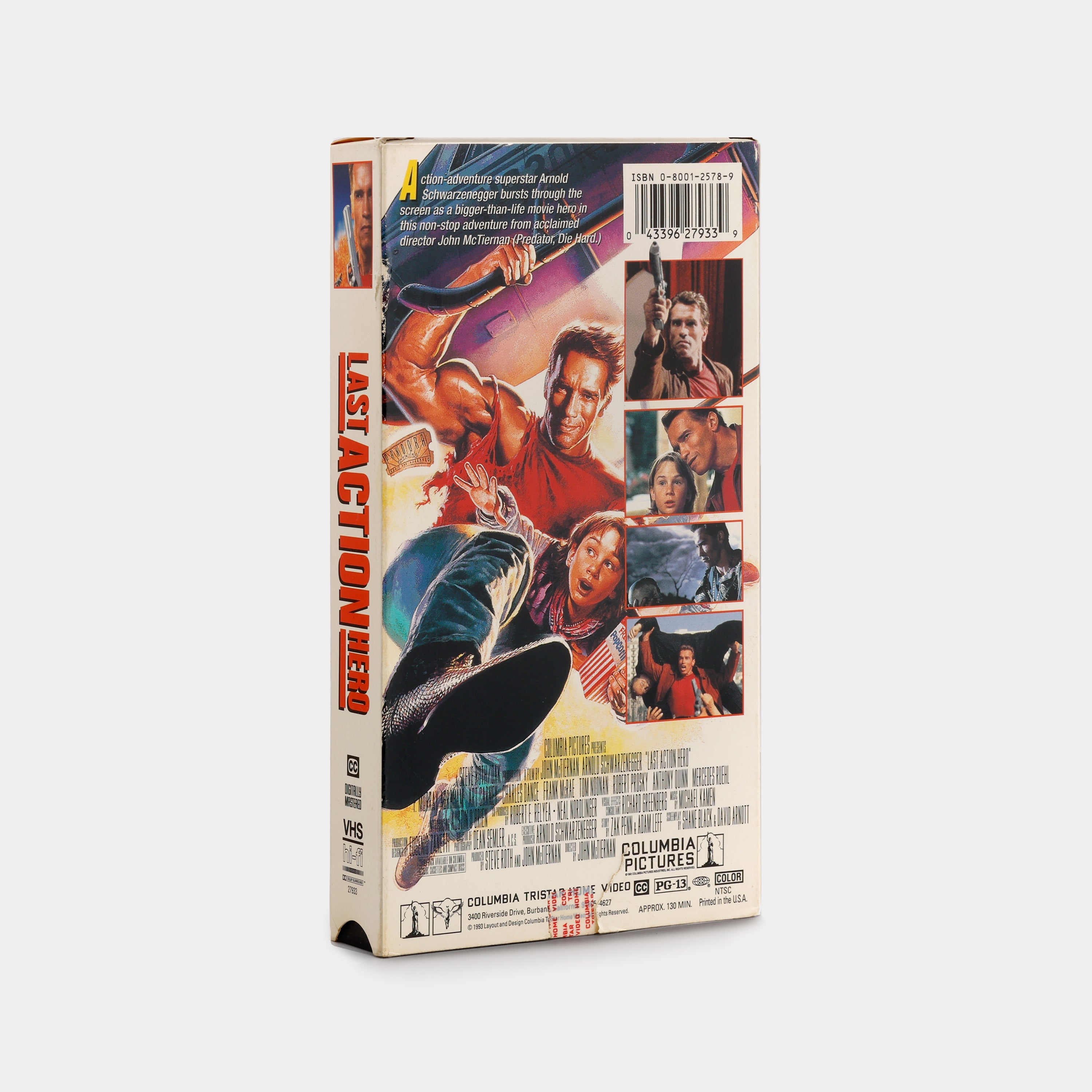 Last Action Hero VHS Tape