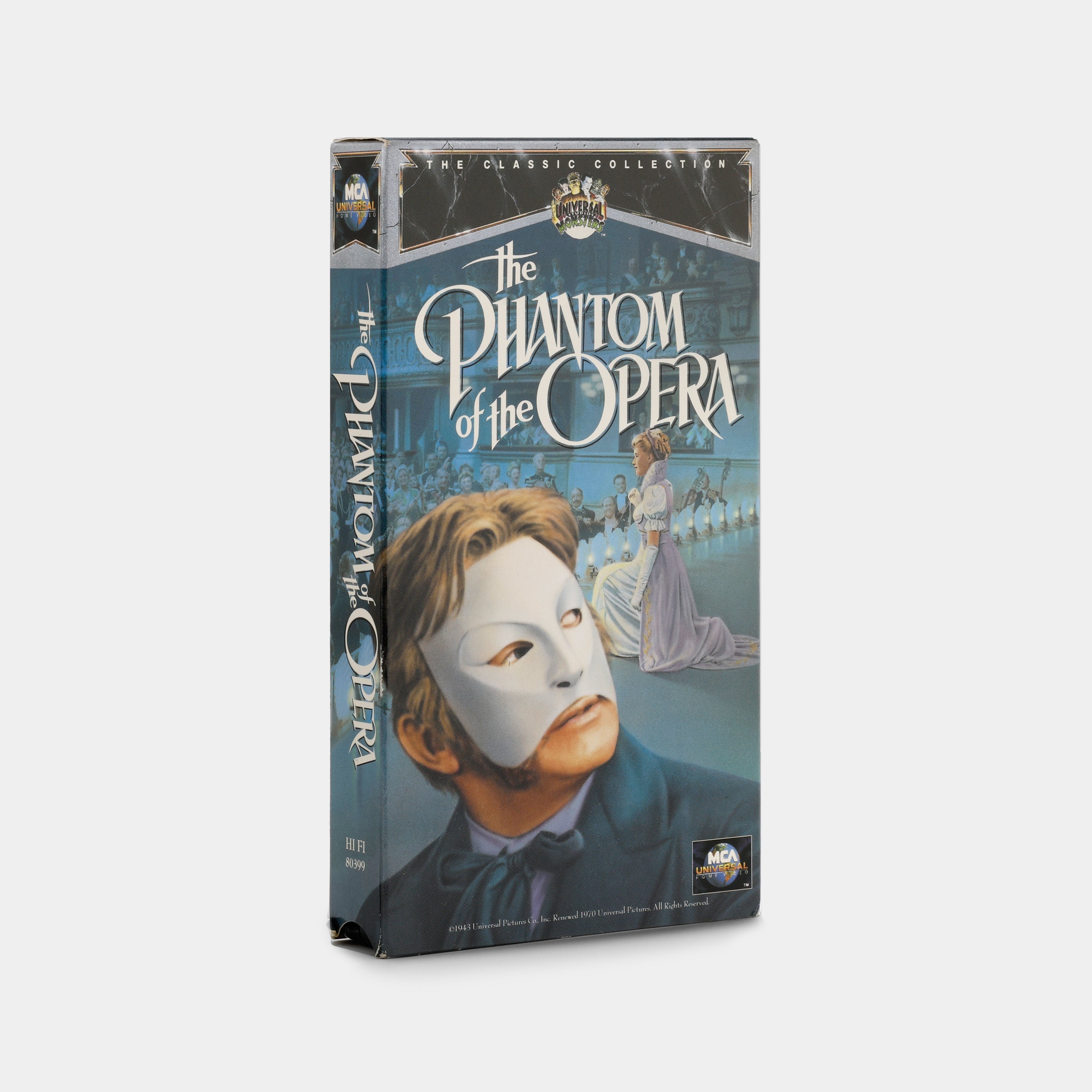 Phantom of the Opera VHS Tape