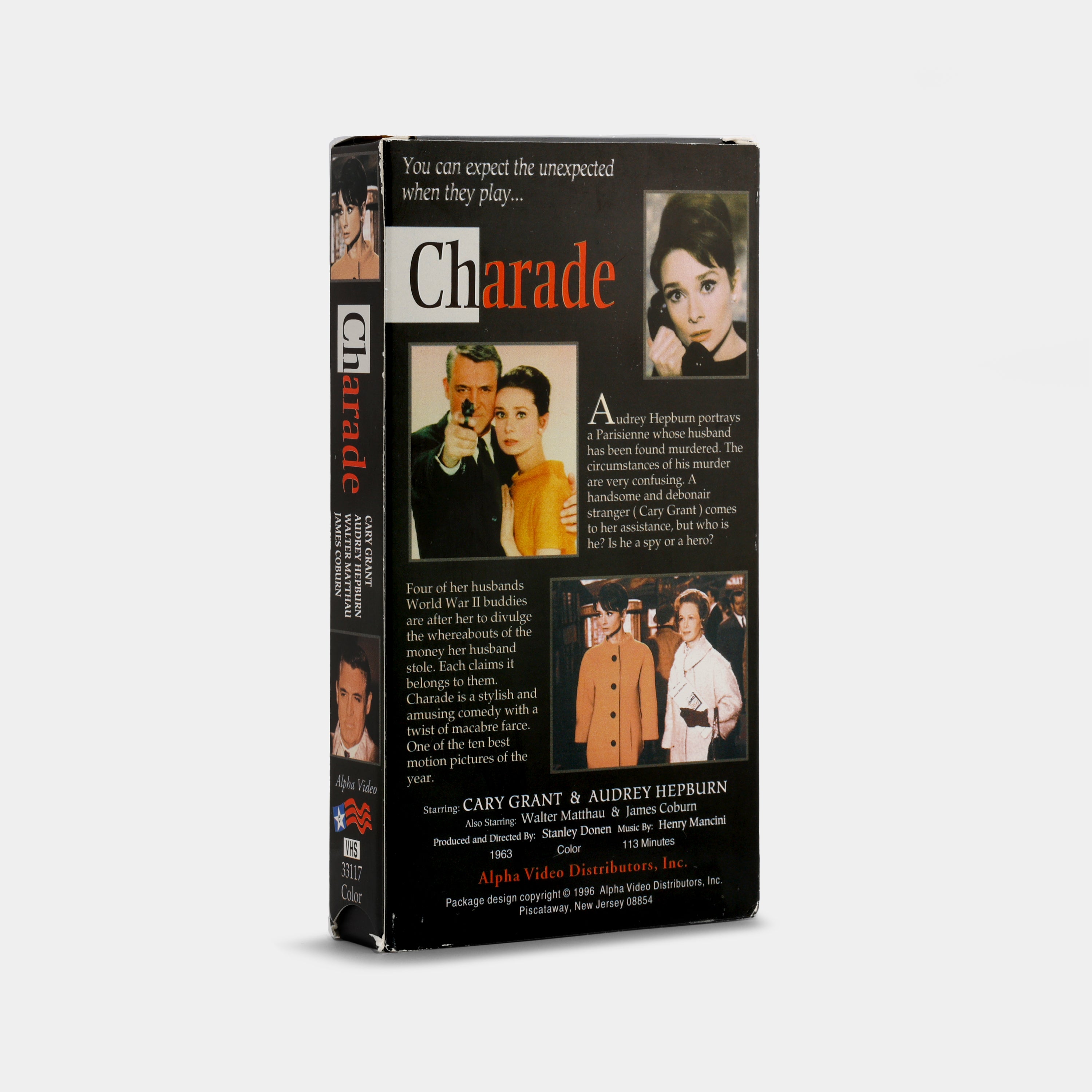Charade VHS Tape