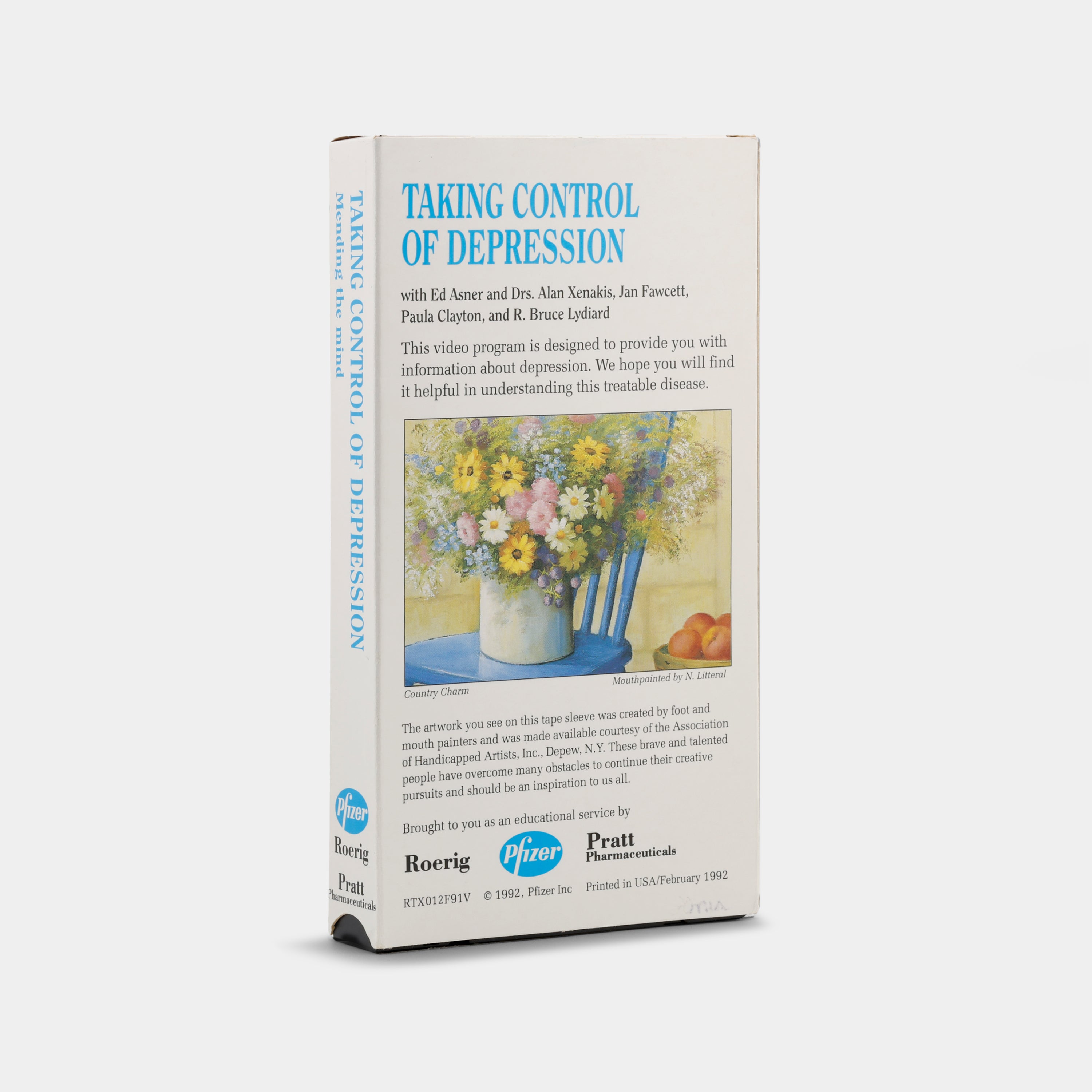 Taking Control of Depression VHS Tape