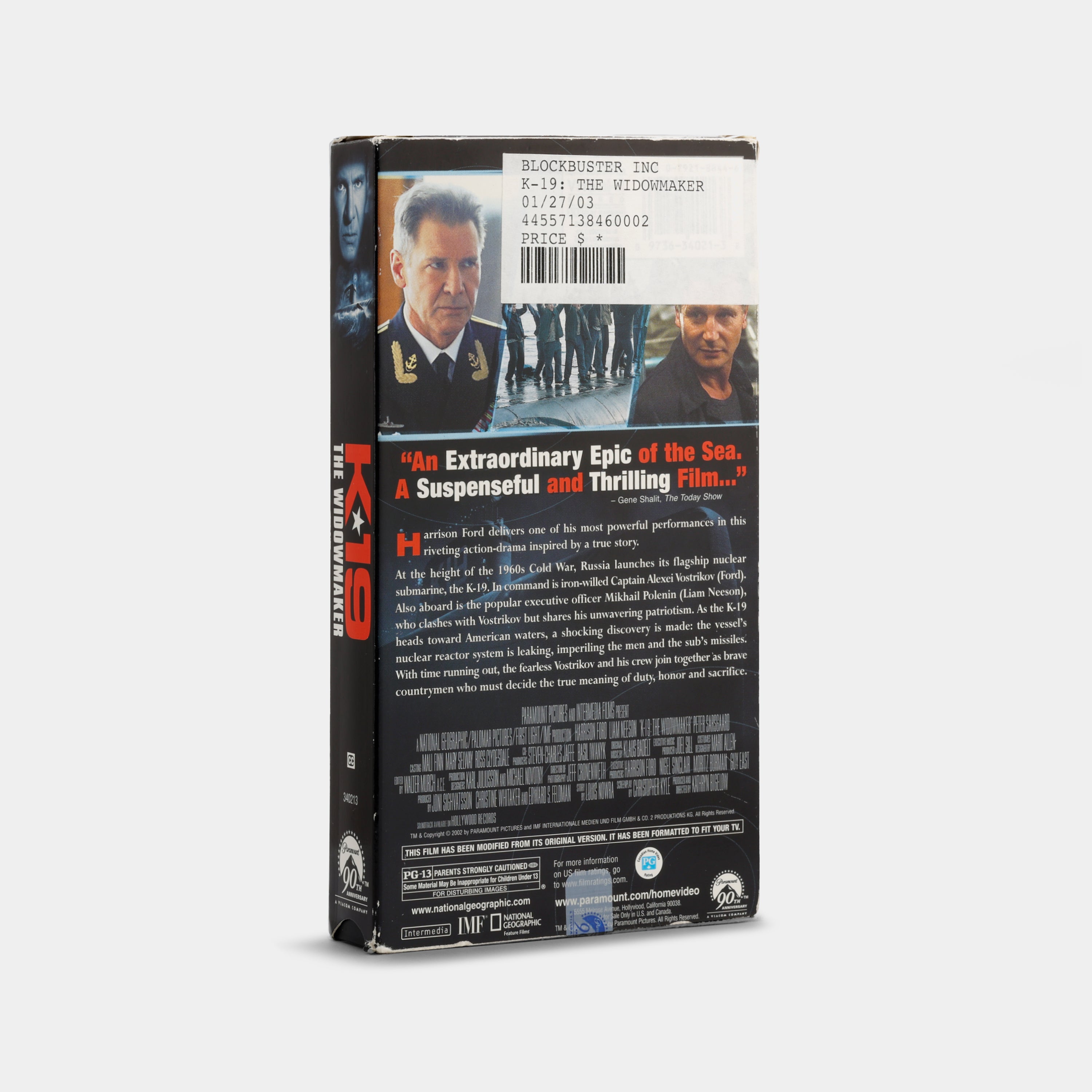 K-19: The Widowmaker VHS Tape