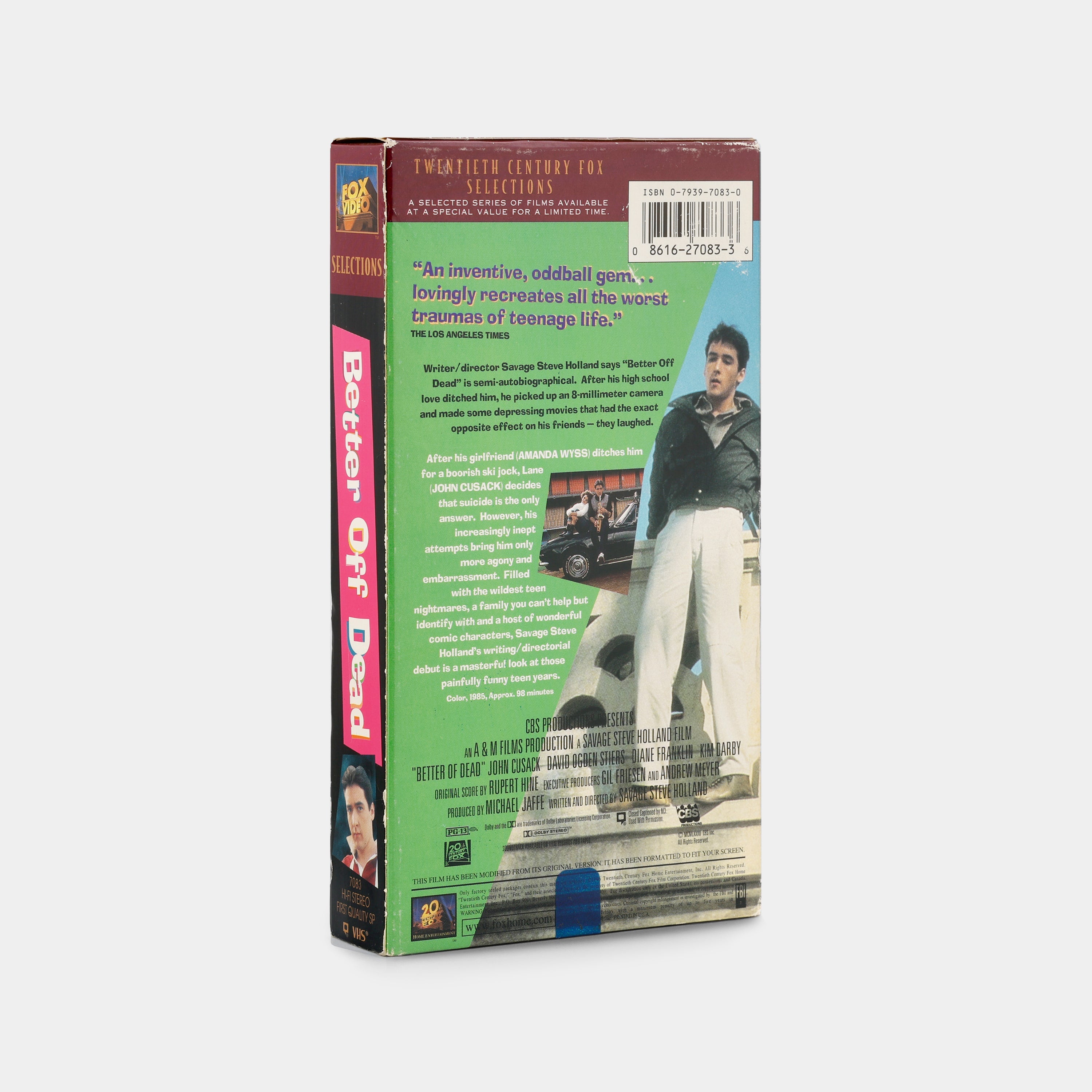 Better Off Dead VHS Tape