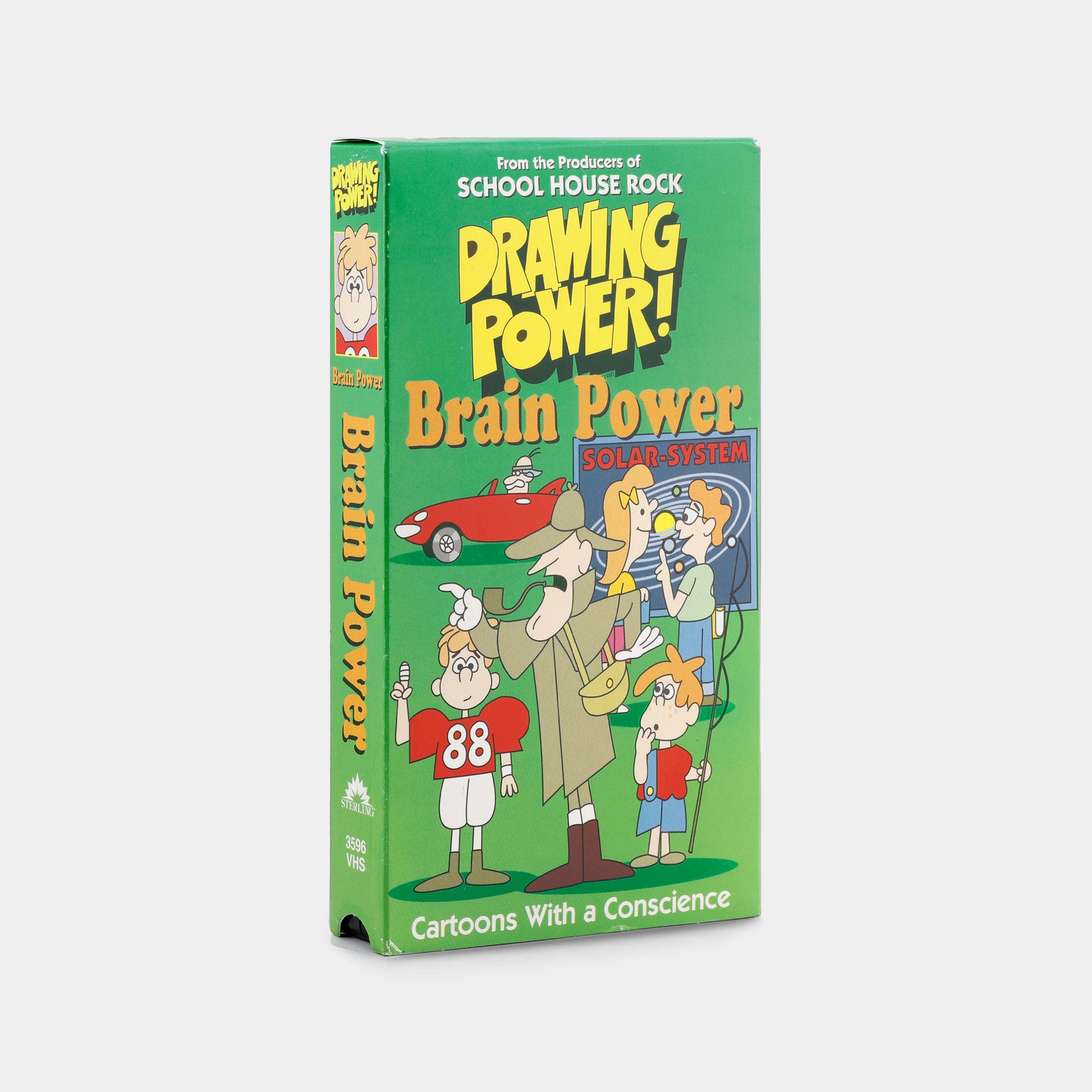 Drawing Power! Brain Power VHS Tape