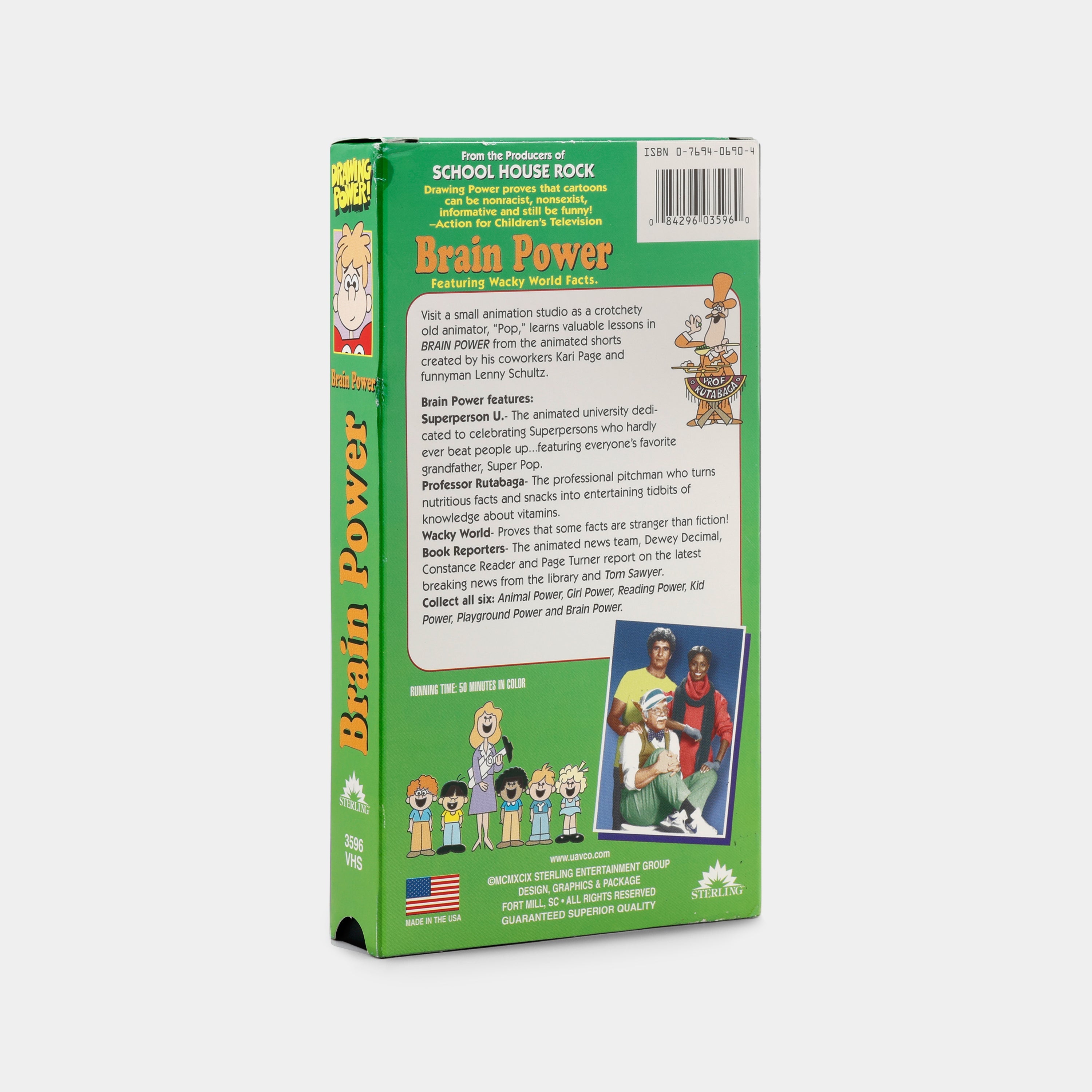 BRAIN DRIVE  VHSビデオ  2本 Drawing Power! Brain Power VHS Tape – Retrospekt