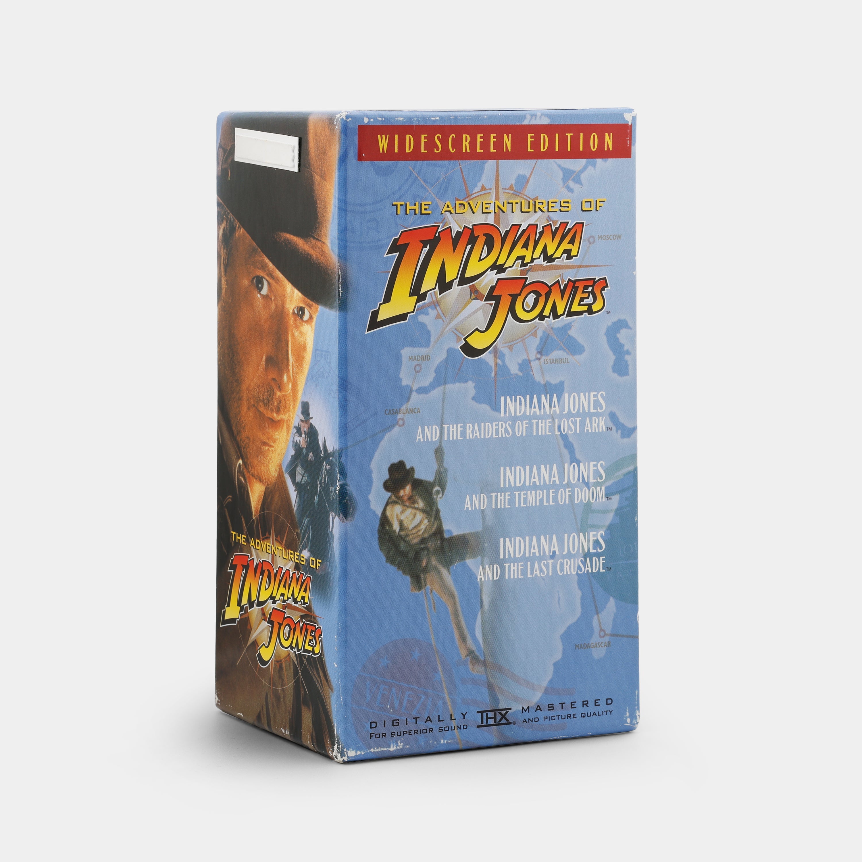 The Adventures of Indiana Jones (Widescreen Edition) VHS Tape Box Set