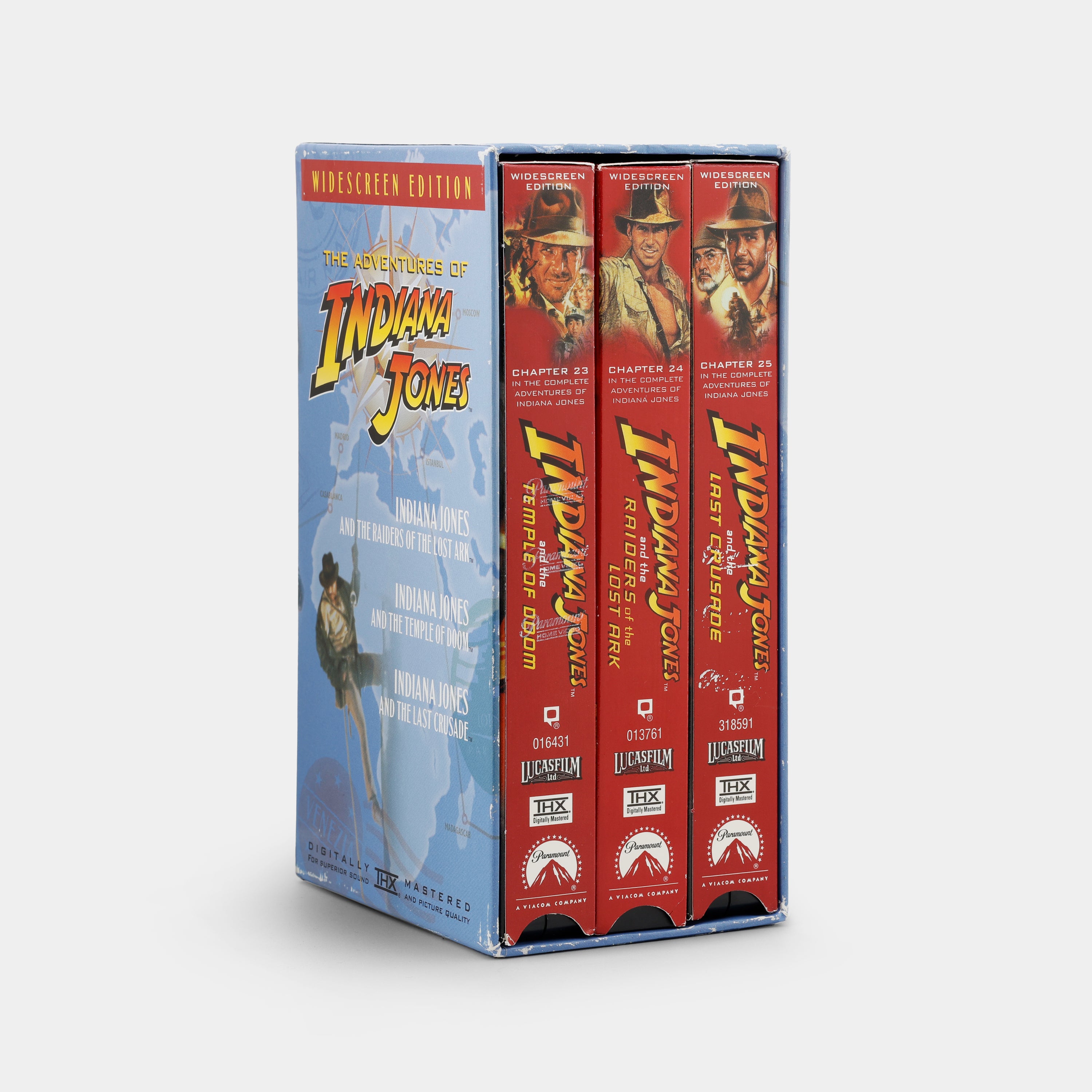 The Adventures of Indiana Jones (Widescreen Edition) VHS Tape Box Set
