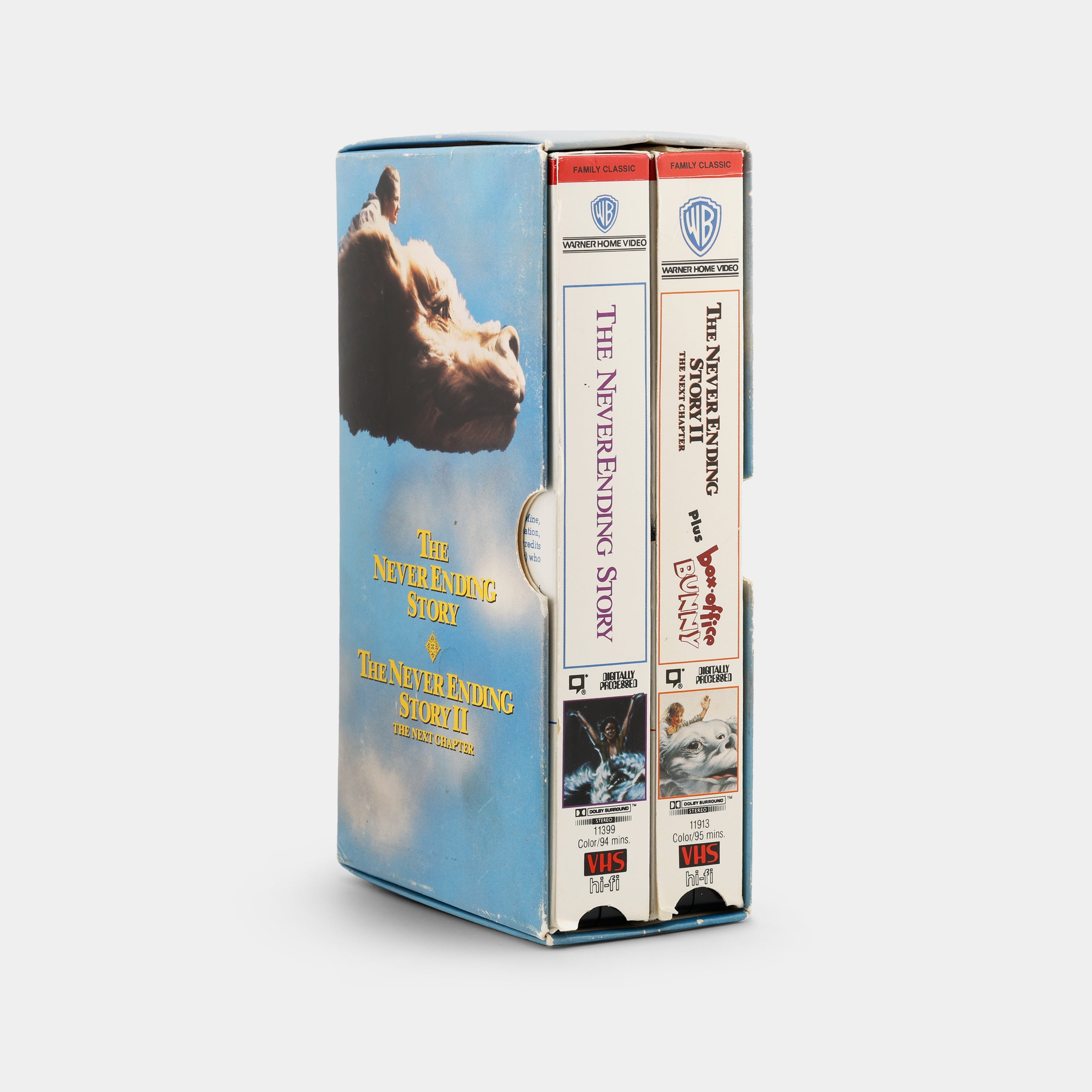 The NeverEnding Story I & II Double Feature VHS Tape Set