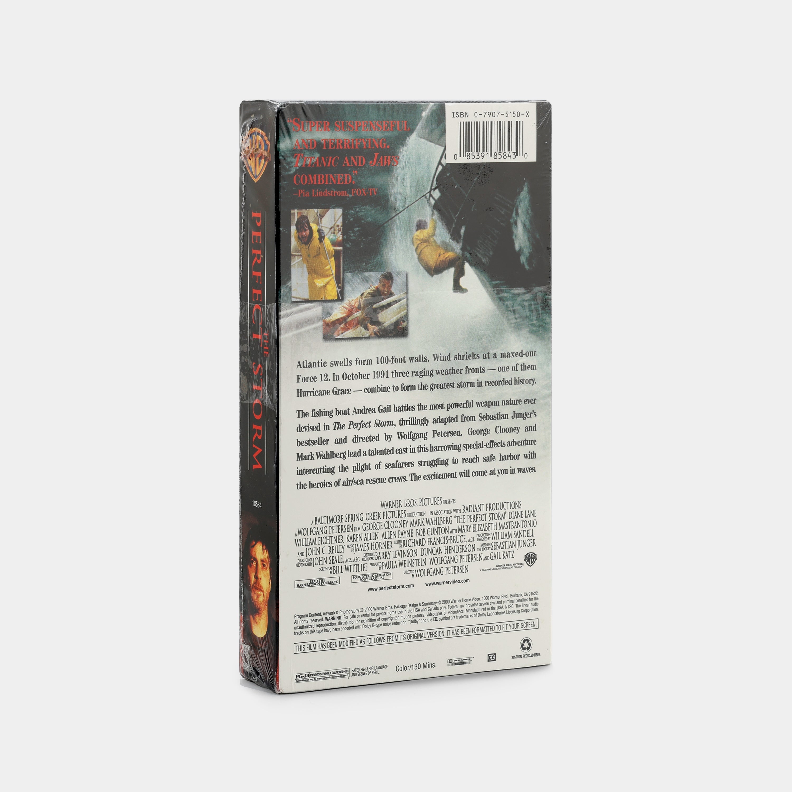 The Perfect Storm (Sealed) VHS Tape
