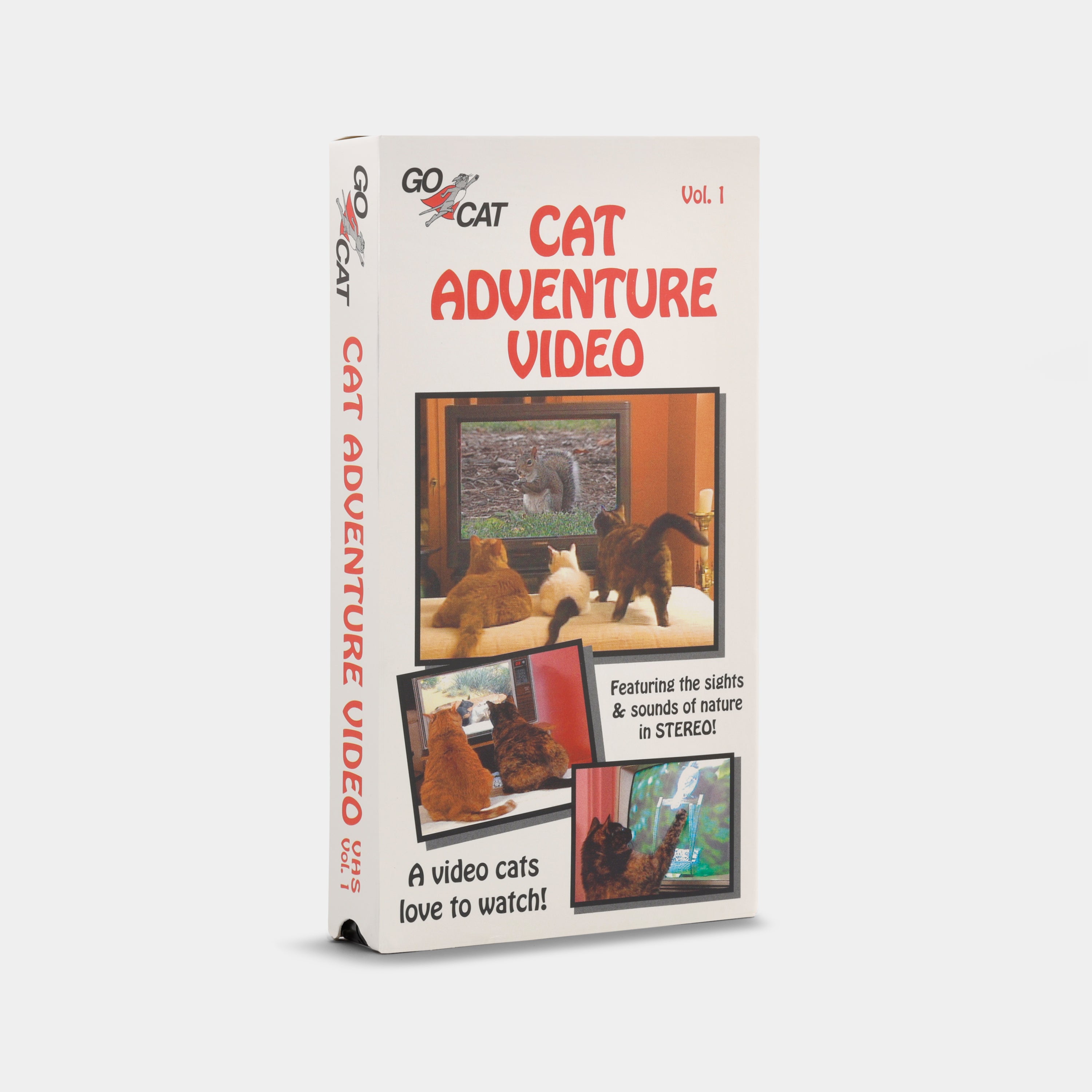Cat Adventure Video Vol. 1 VHS Tape