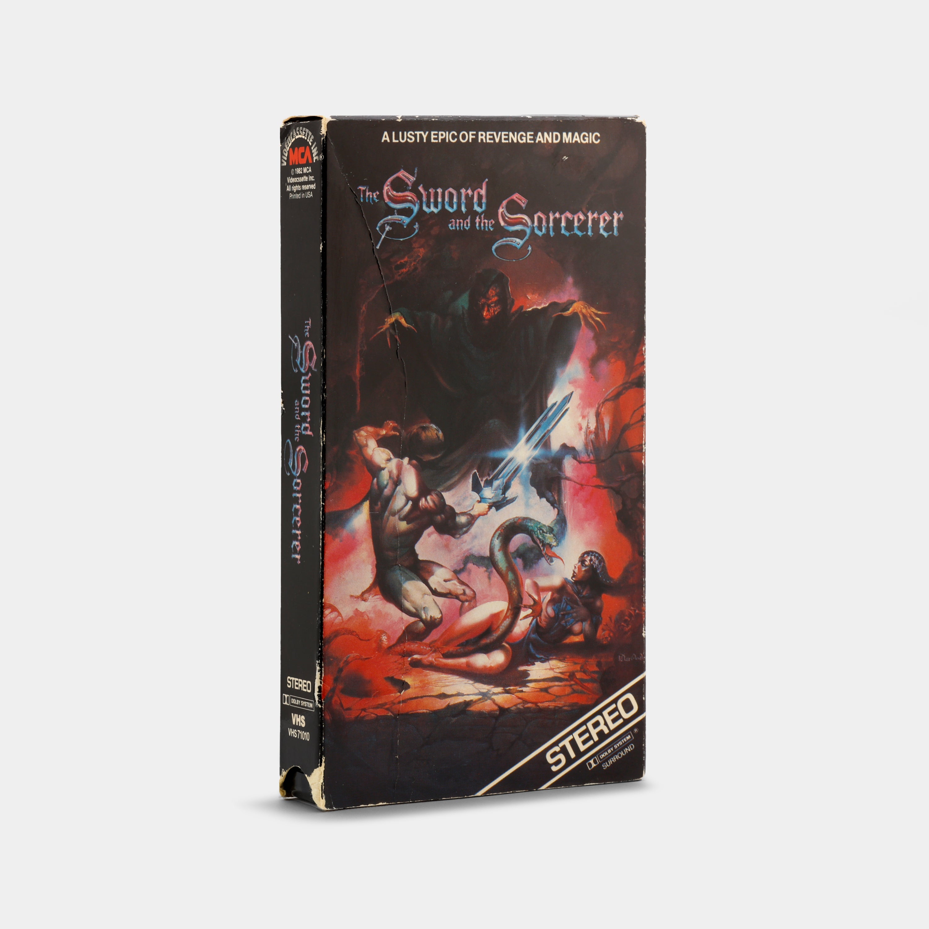 The Sword and the Sorcerer VHS Tape