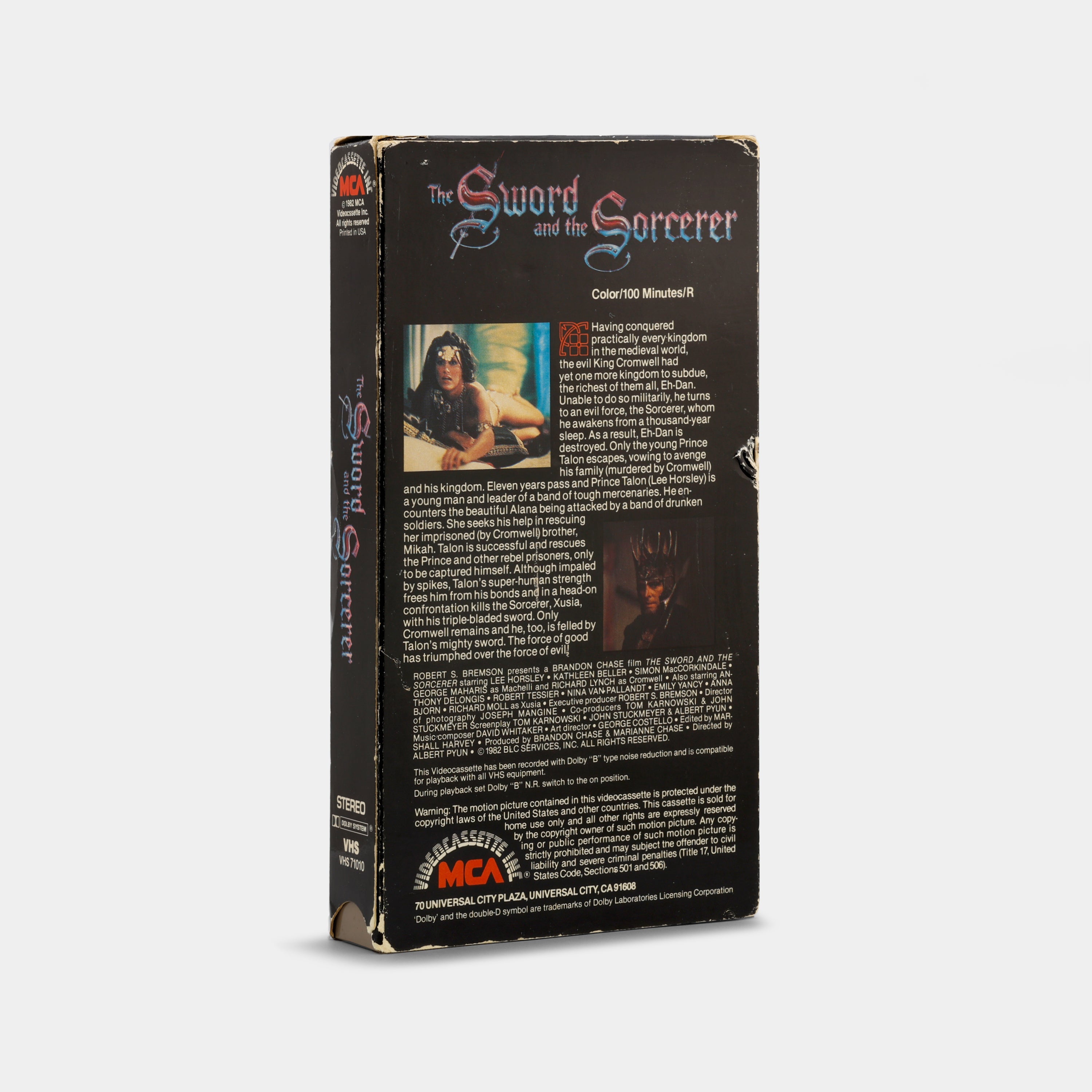 The Sword and the Sorcerer VHS Tape