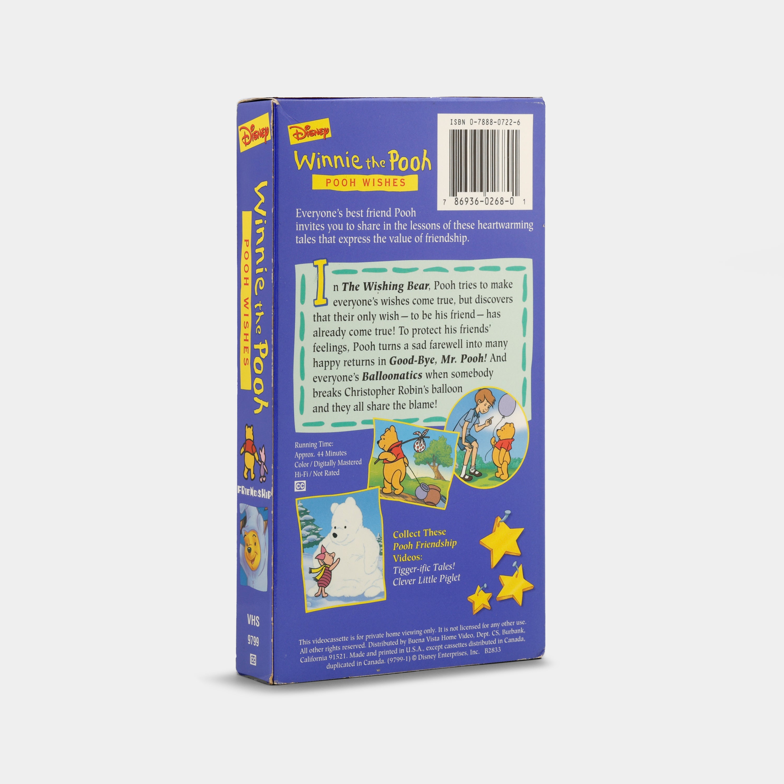 Winnie the Pooh: Pooh Wishes VHS Tape