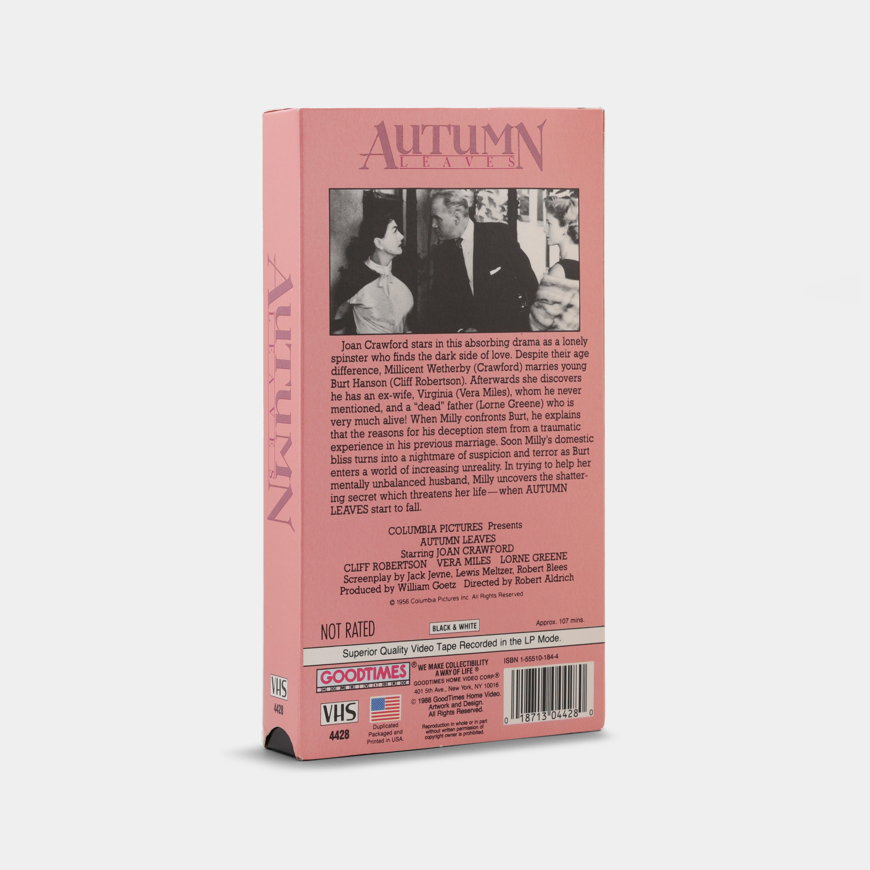 Autumn Leaves VHS Tape
