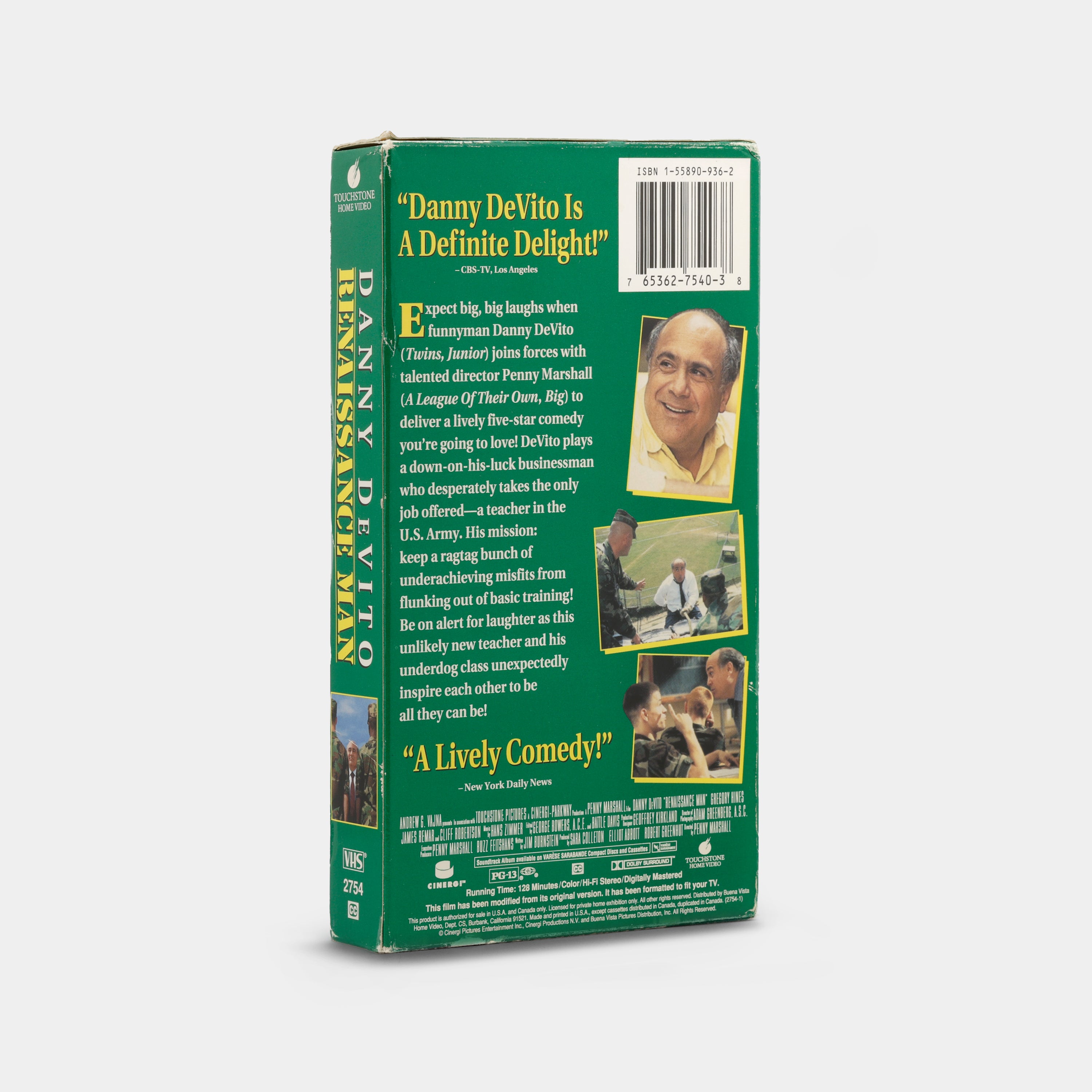Renaissance Man VHS Tape