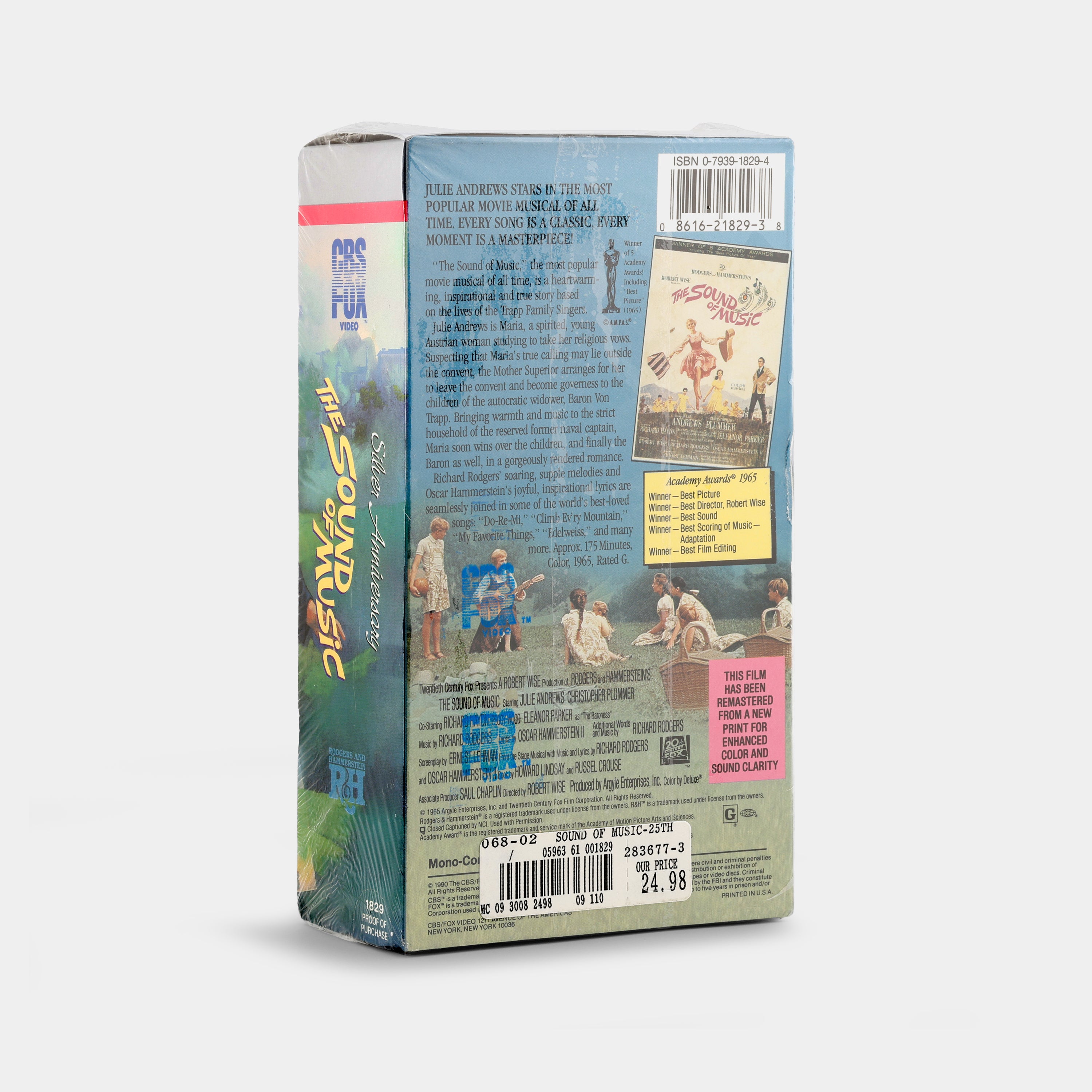 The Sound of Music (Sealed, Silver Anniversary Edition) VHS Tape Set