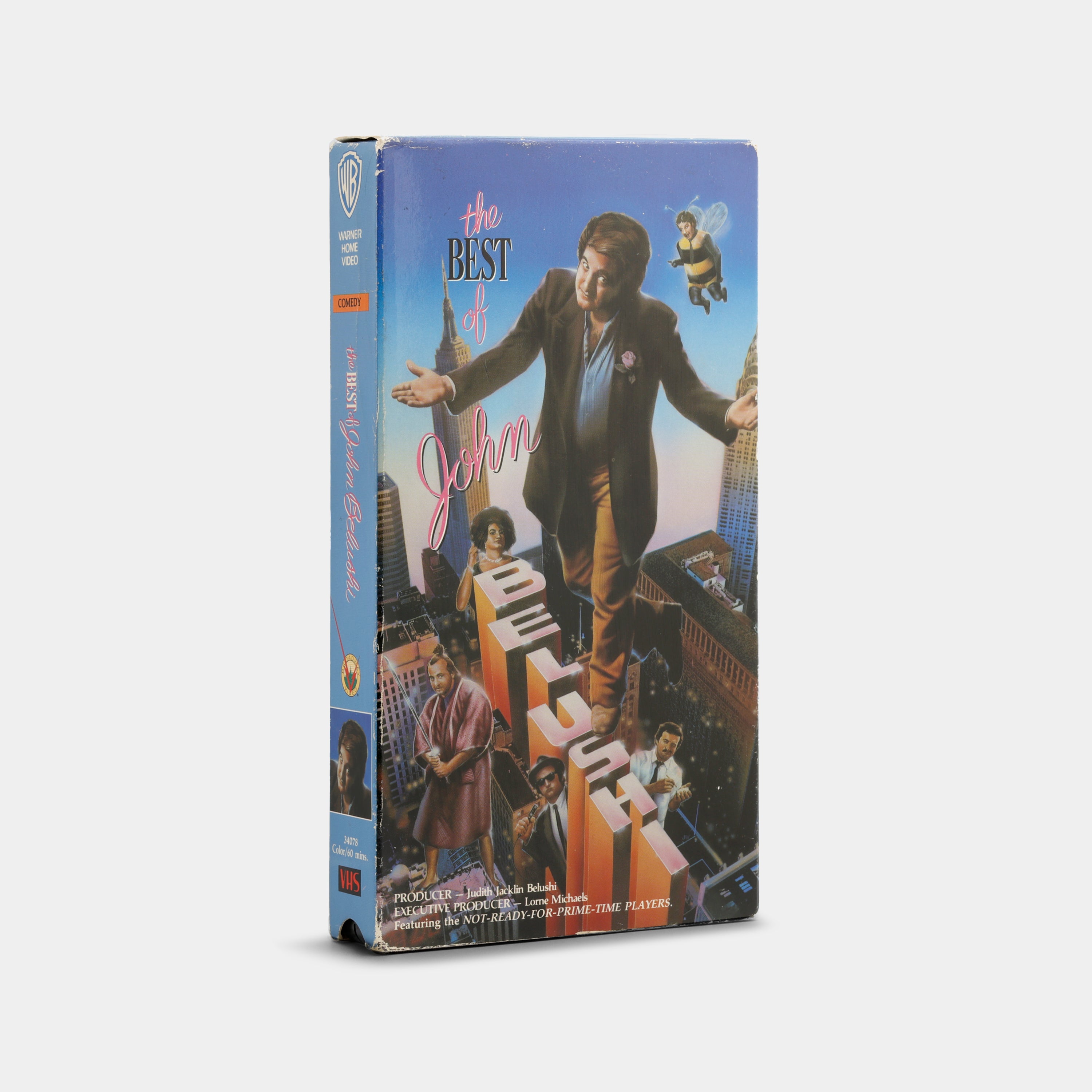 The Best of John Belushi VHS Tape