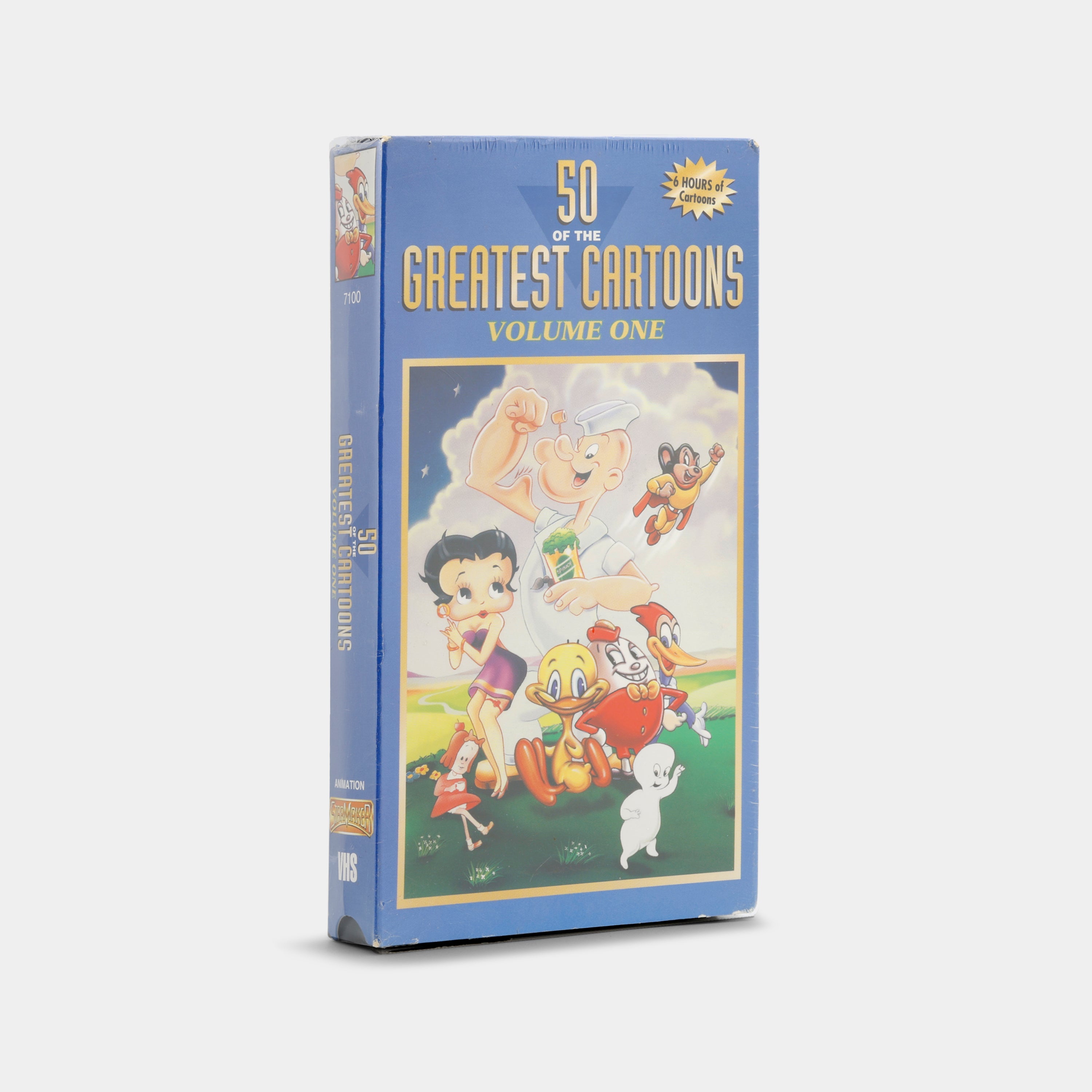 50 of the Greatest Cartoons: Volume One (Sealed) VHS Tape