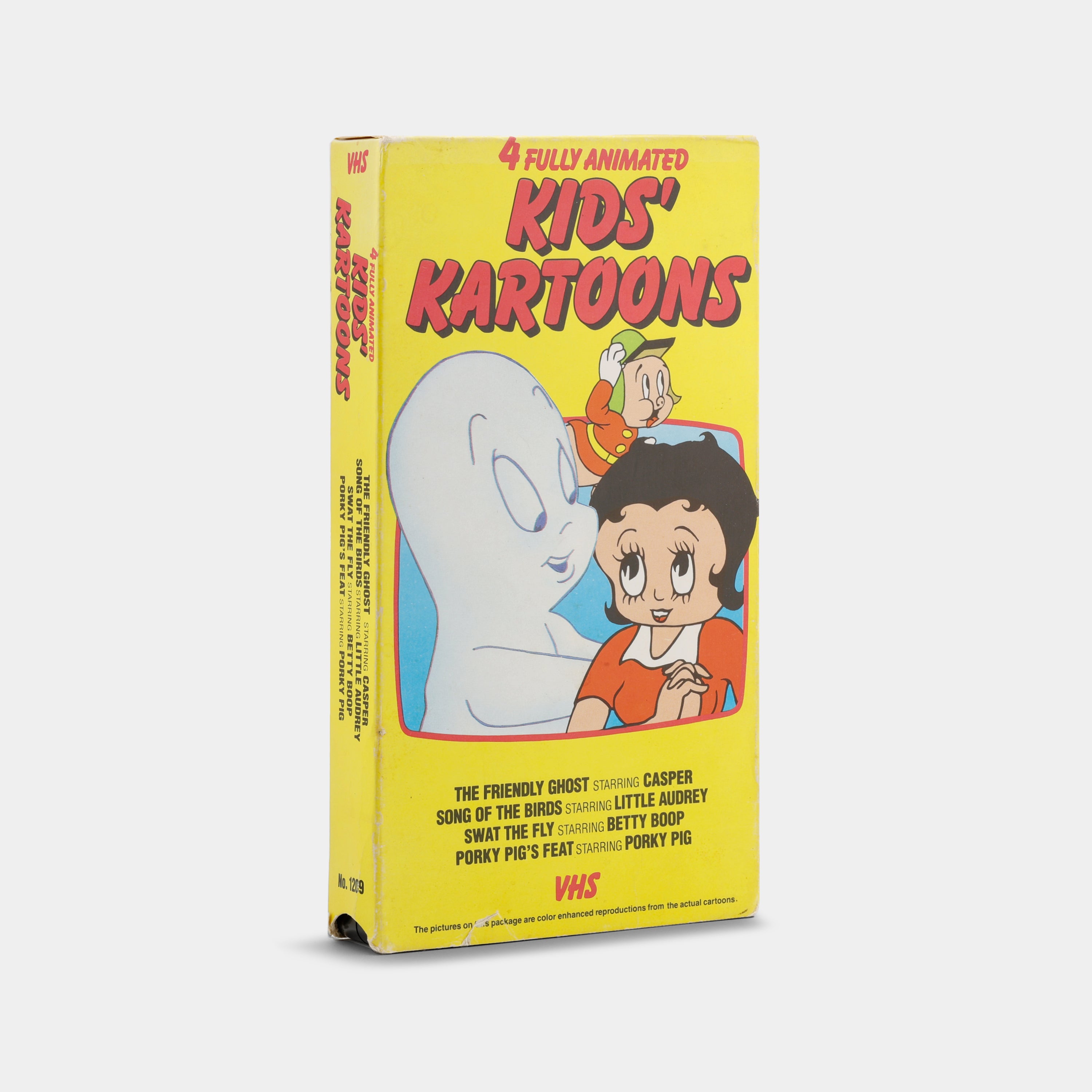 Kids' Kartoons VHS Tape