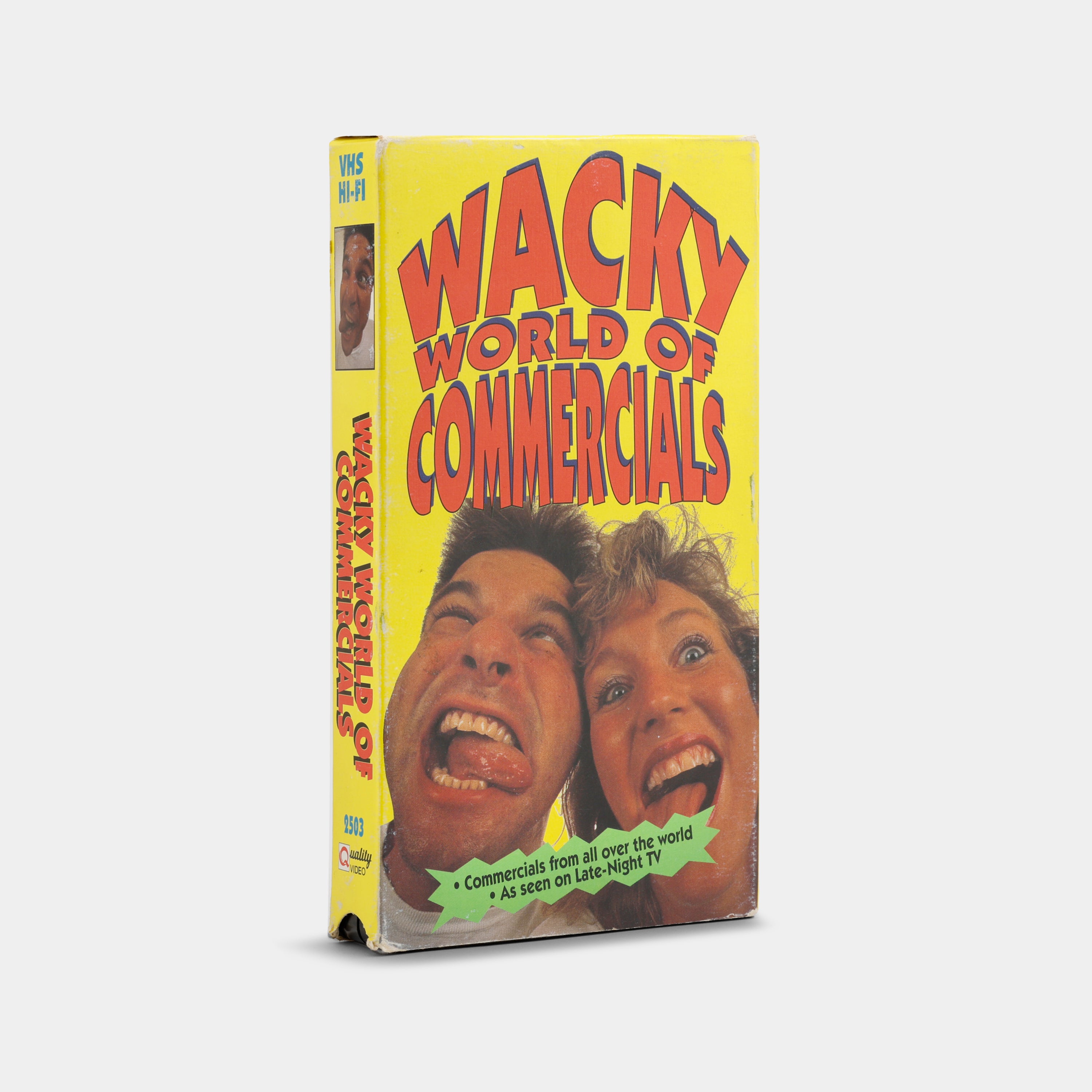 Wacky World of Commercials VHS Tape