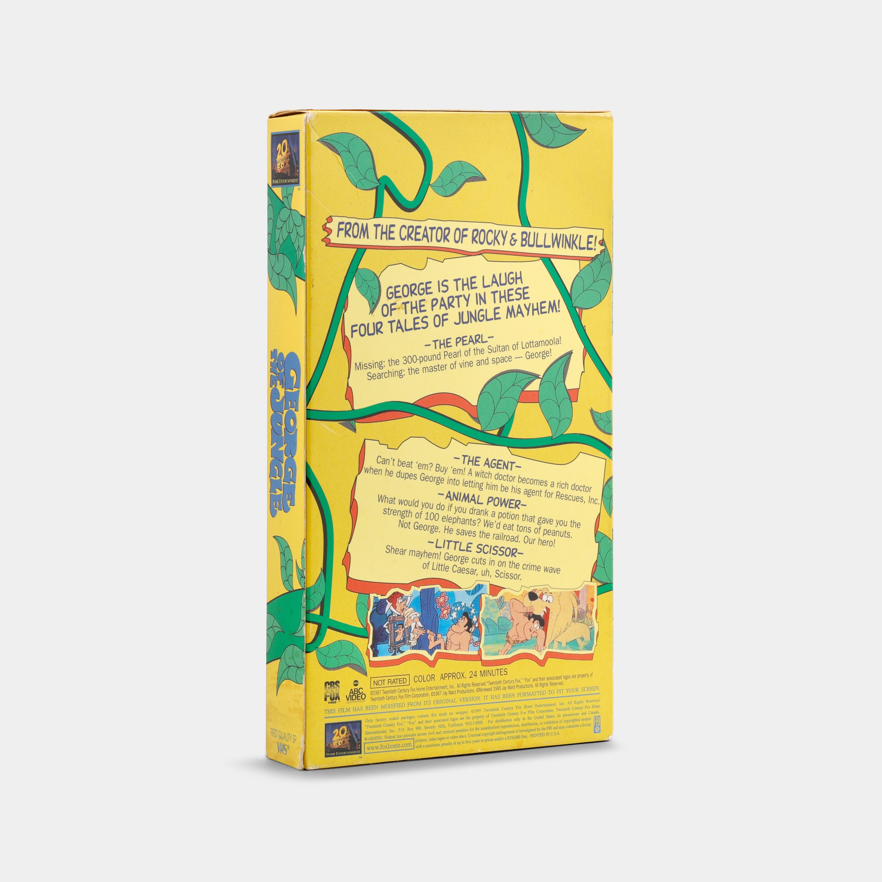 George of the Jungle: Animal Power VHS Tape