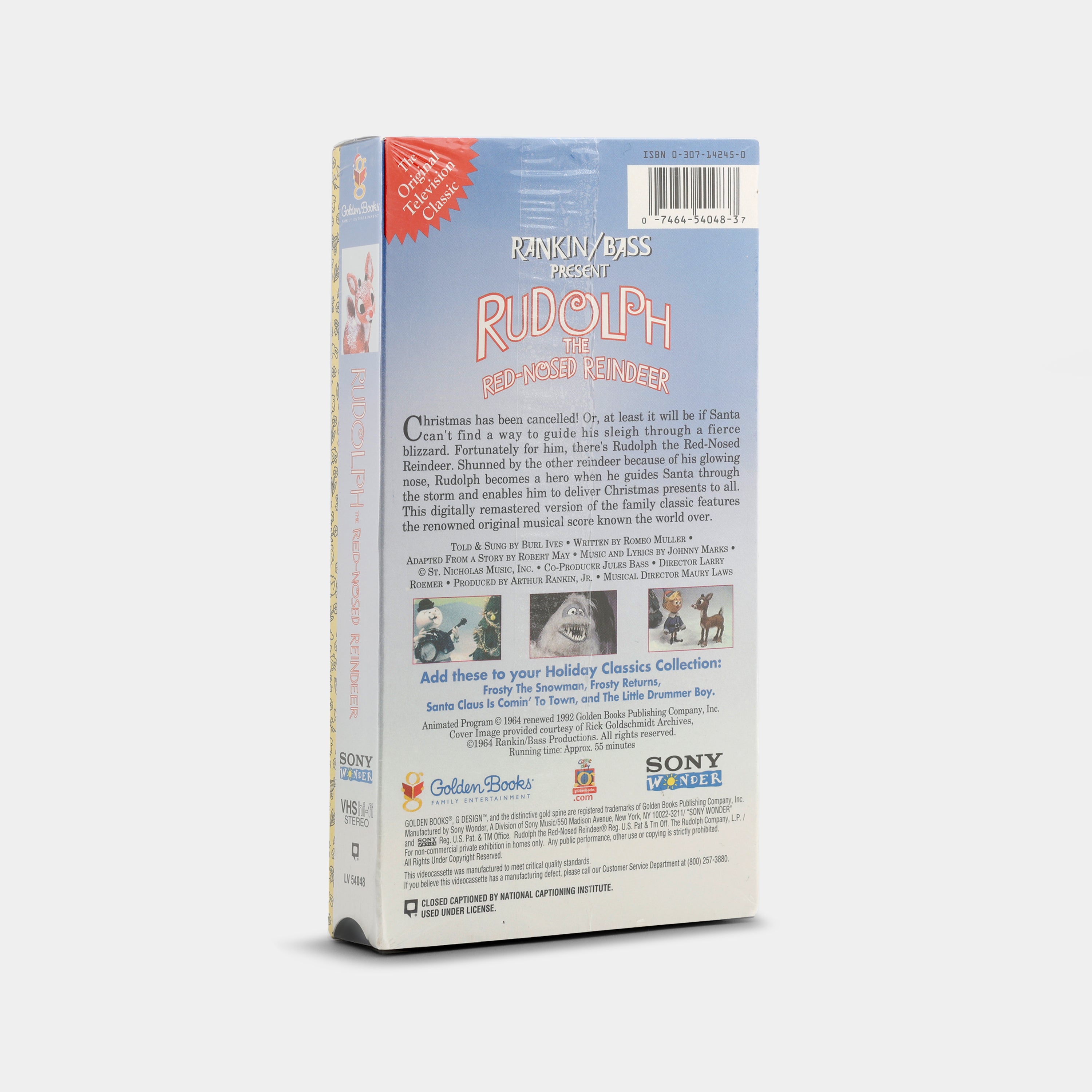 Rudolph the Red-Nosed Reindeer (Sealed) VHS Tape