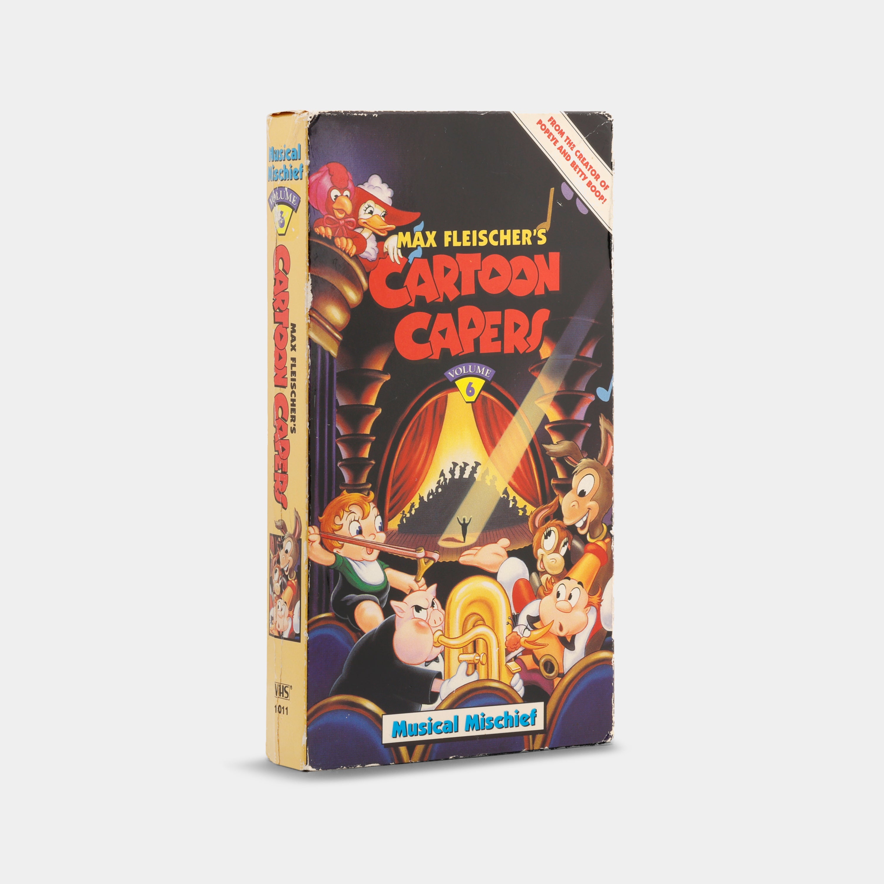 Cartoon Capers Vol. 6: Musical Mischief VHS Tape