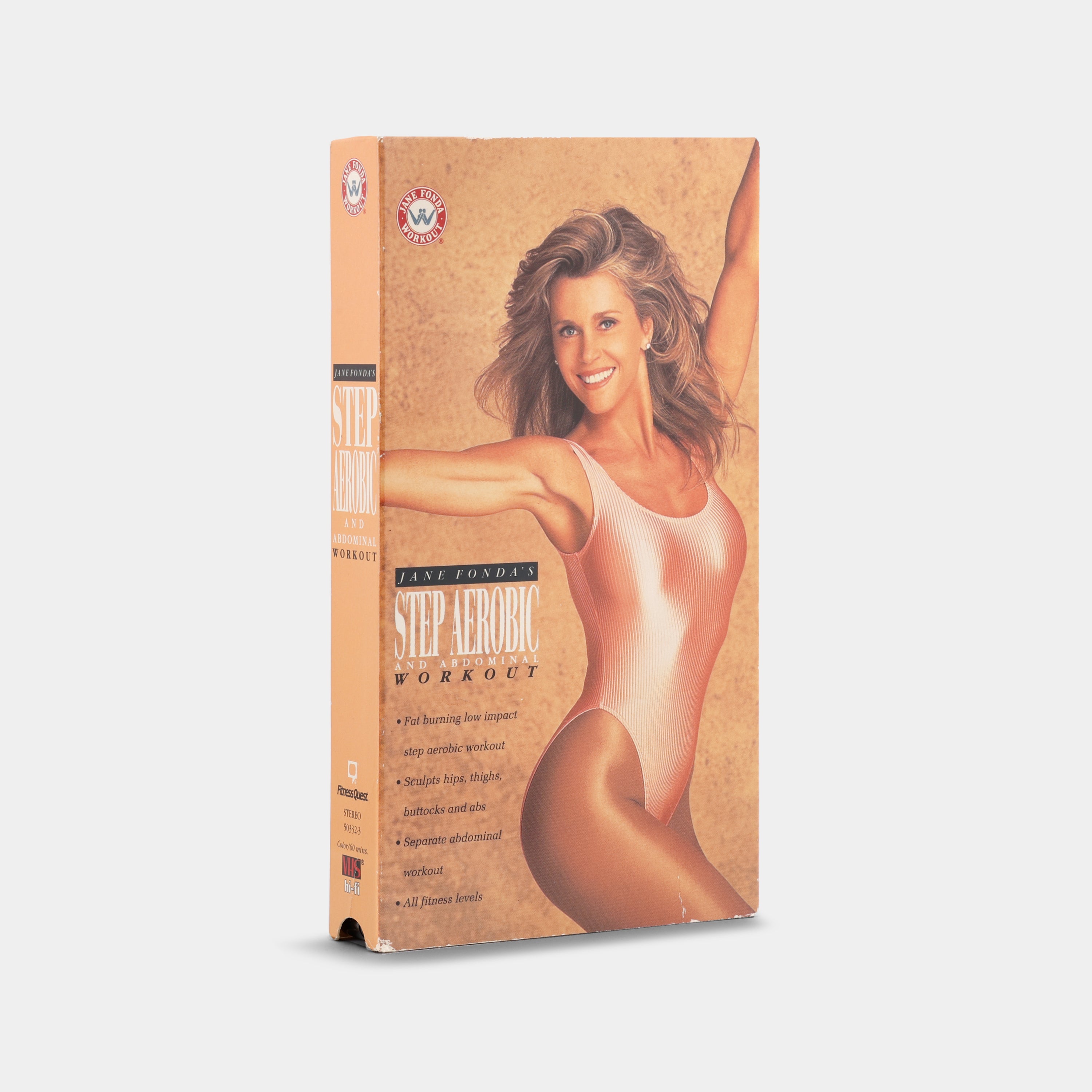Jane Fonda’s Step Aerobic and Abdominal Workout VHS Tape