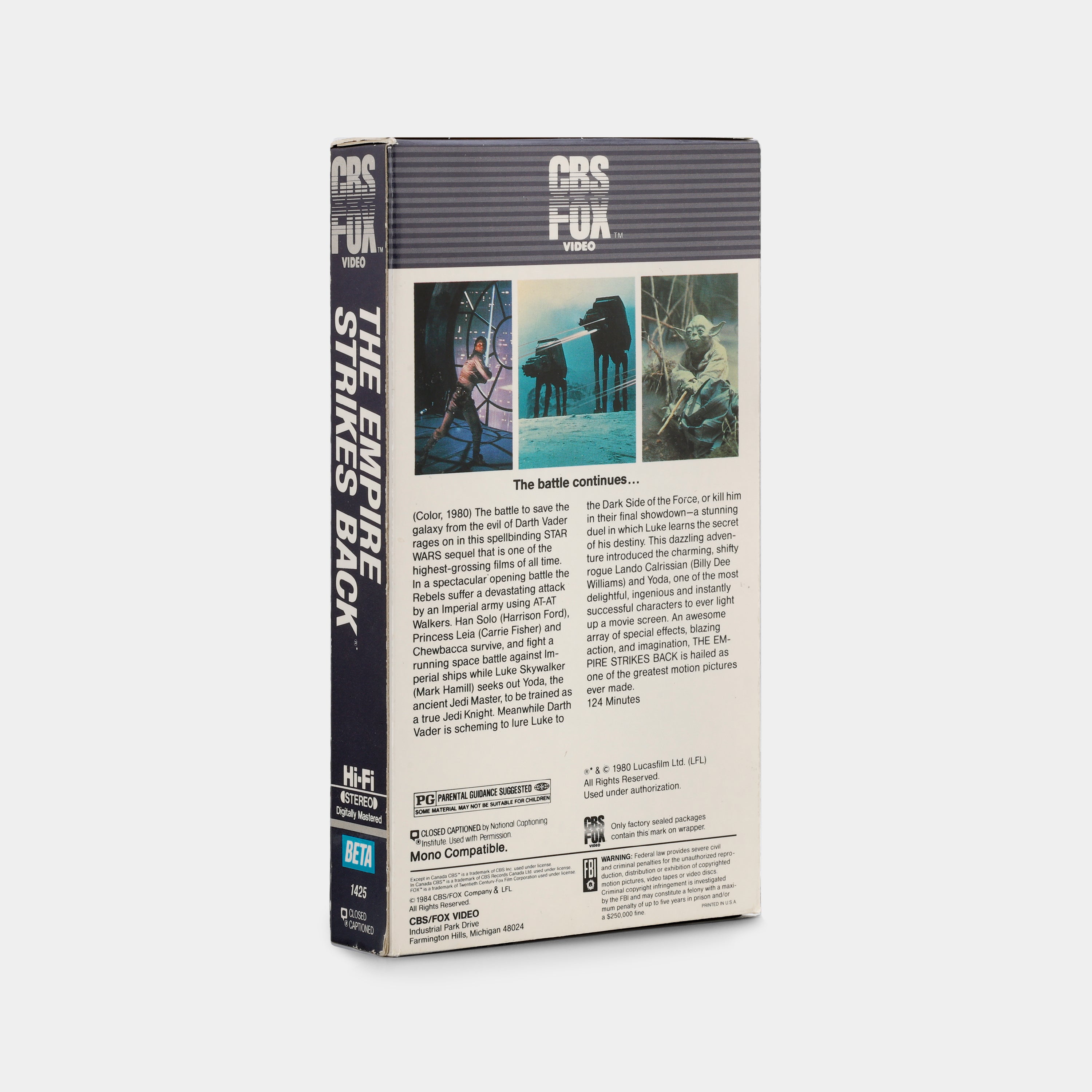 Star Wars: Episode V - The Empire Strikes Back Beta Tape