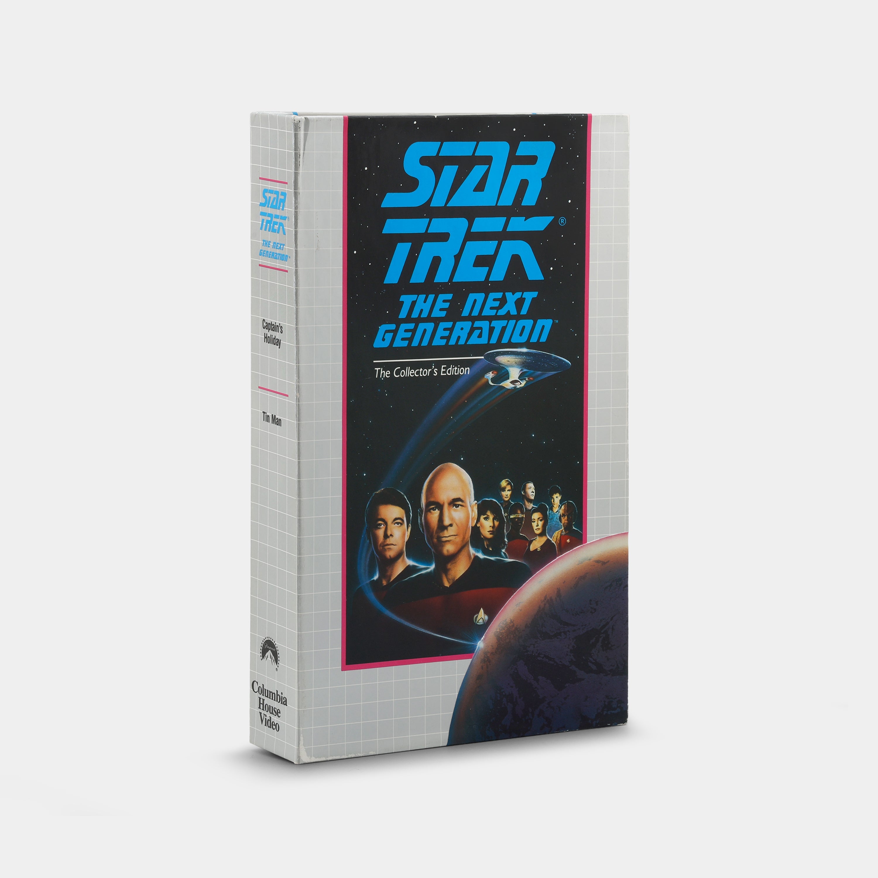 Star Trek The Next Generation: Captain's Holiday / Tin Man VHS Tape