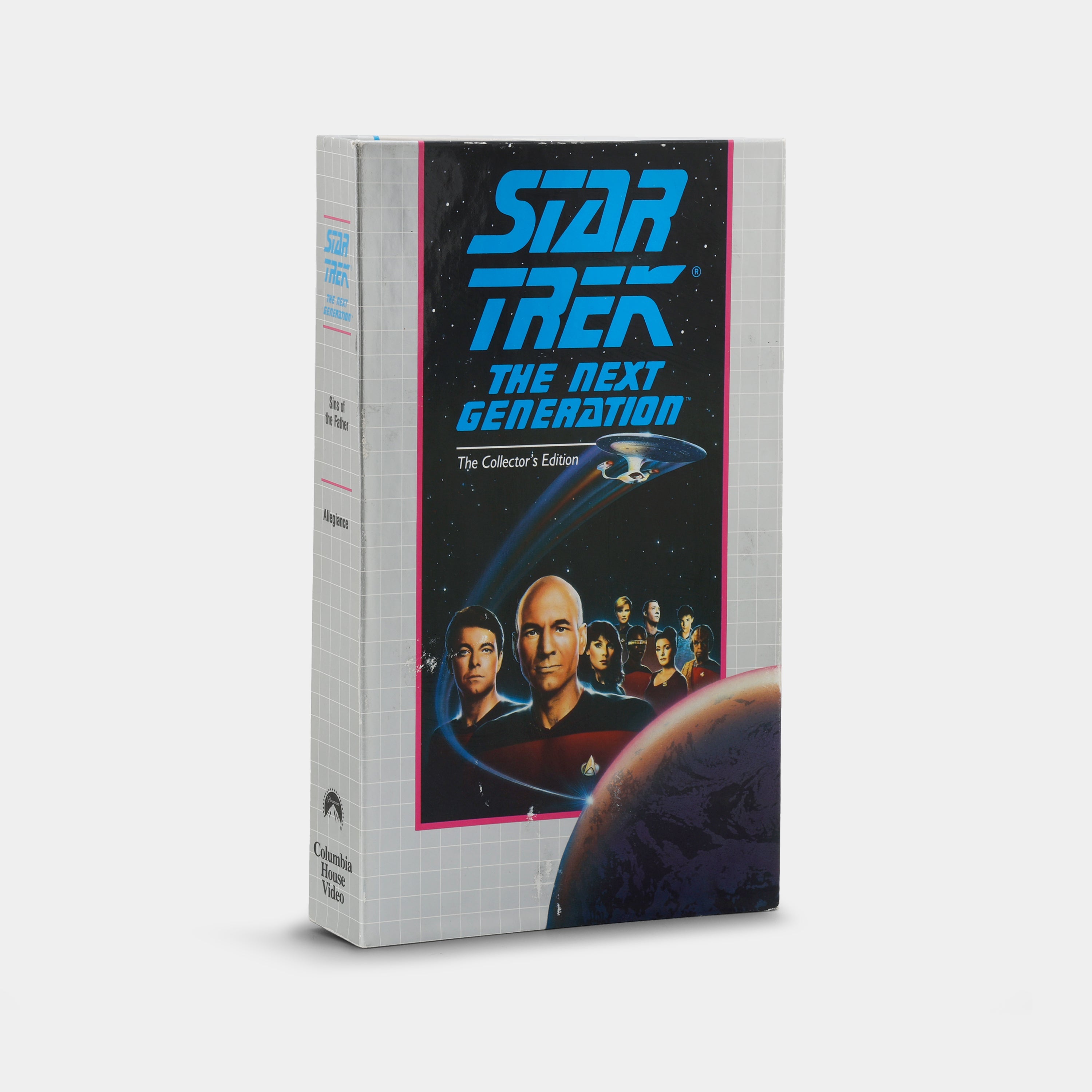 Star Trek The Next Generation: Sins of the Father / Allegiance VHS Tape