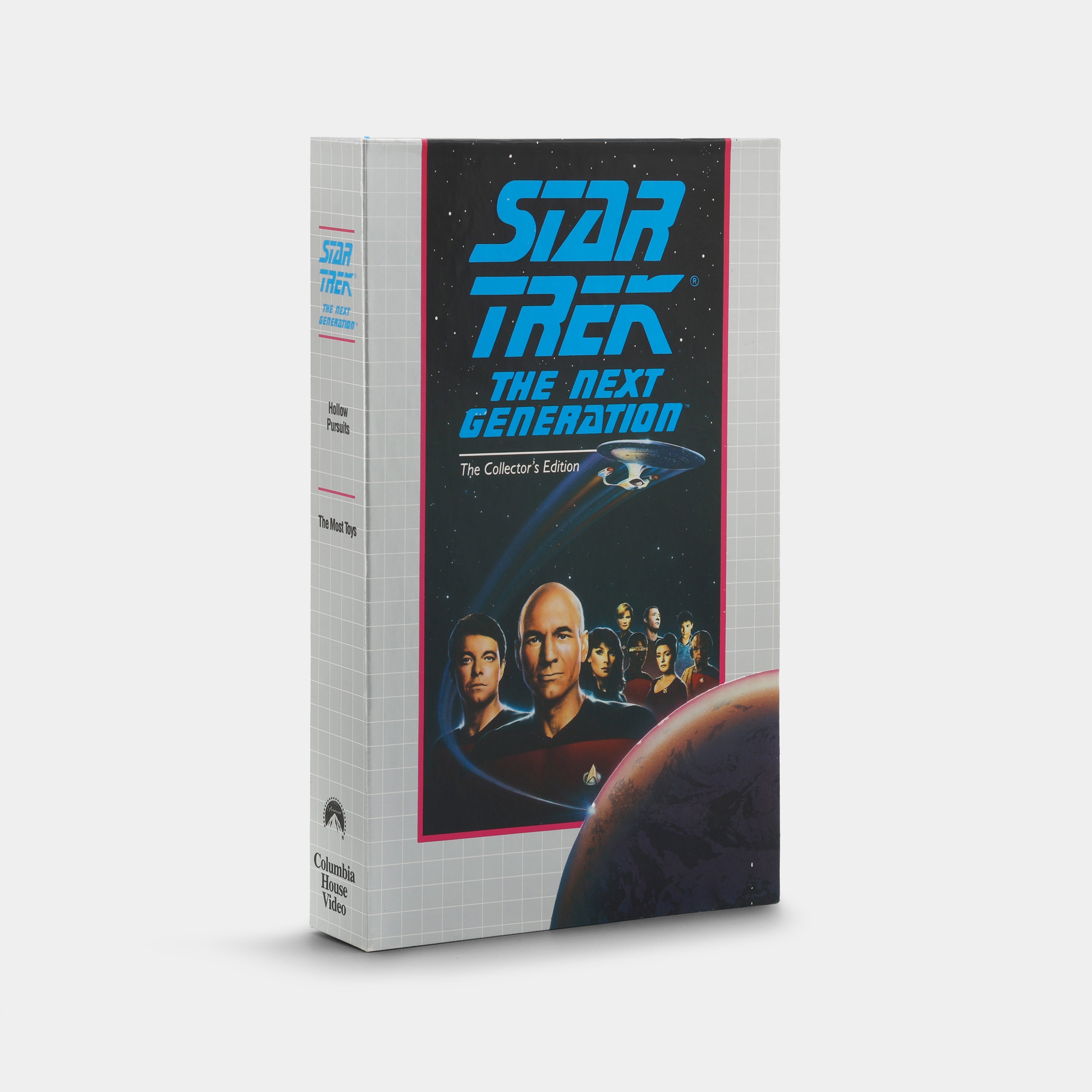 Star Trek The Next Generation: Hollow Pursuits / The Most Toys VHS Tape