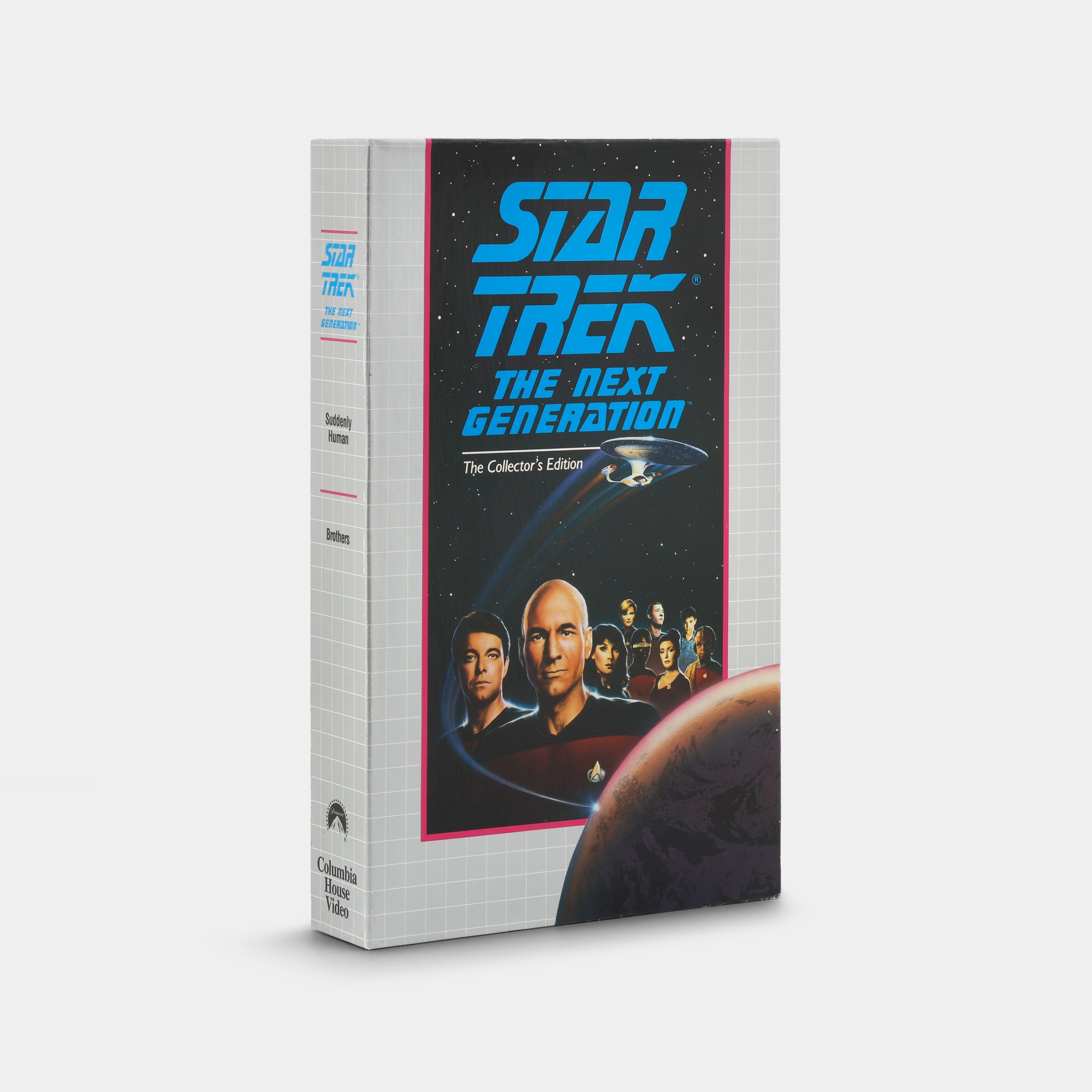 Star Trek The Next Generation: Suddenly Human / Brothers VHS Tape