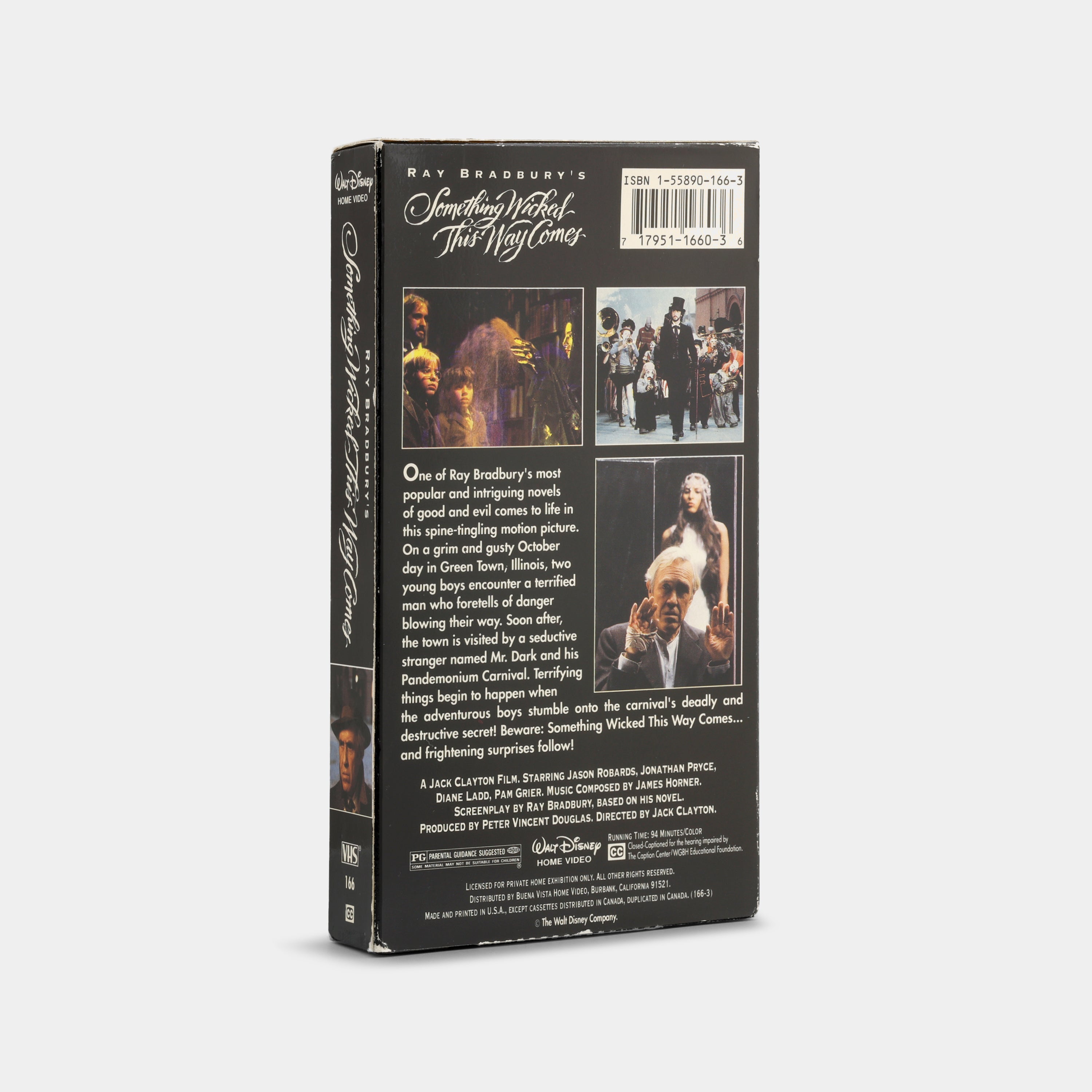 Something Wicked This Way Comes VHS Tape