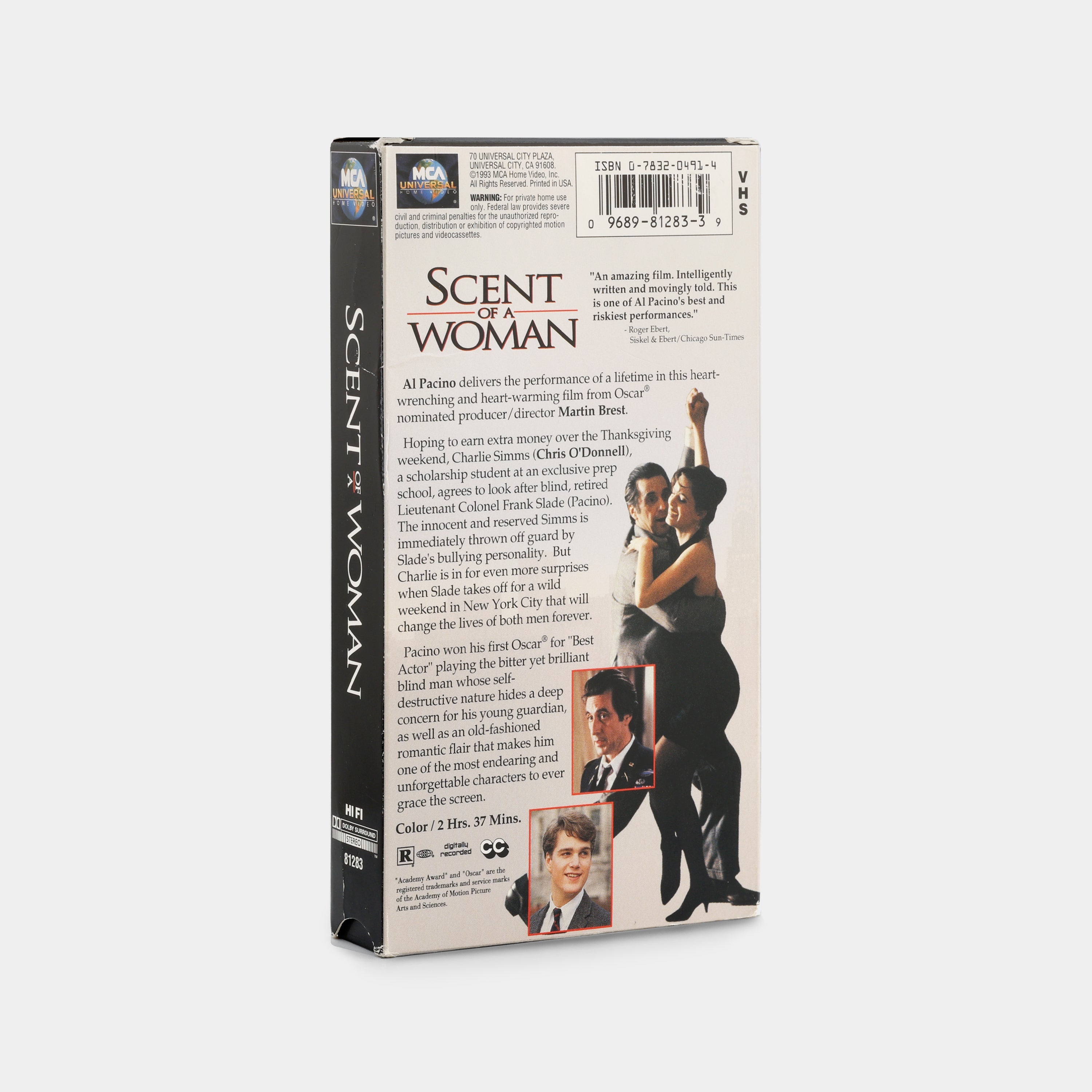 Scent of a Woman VHS Tape