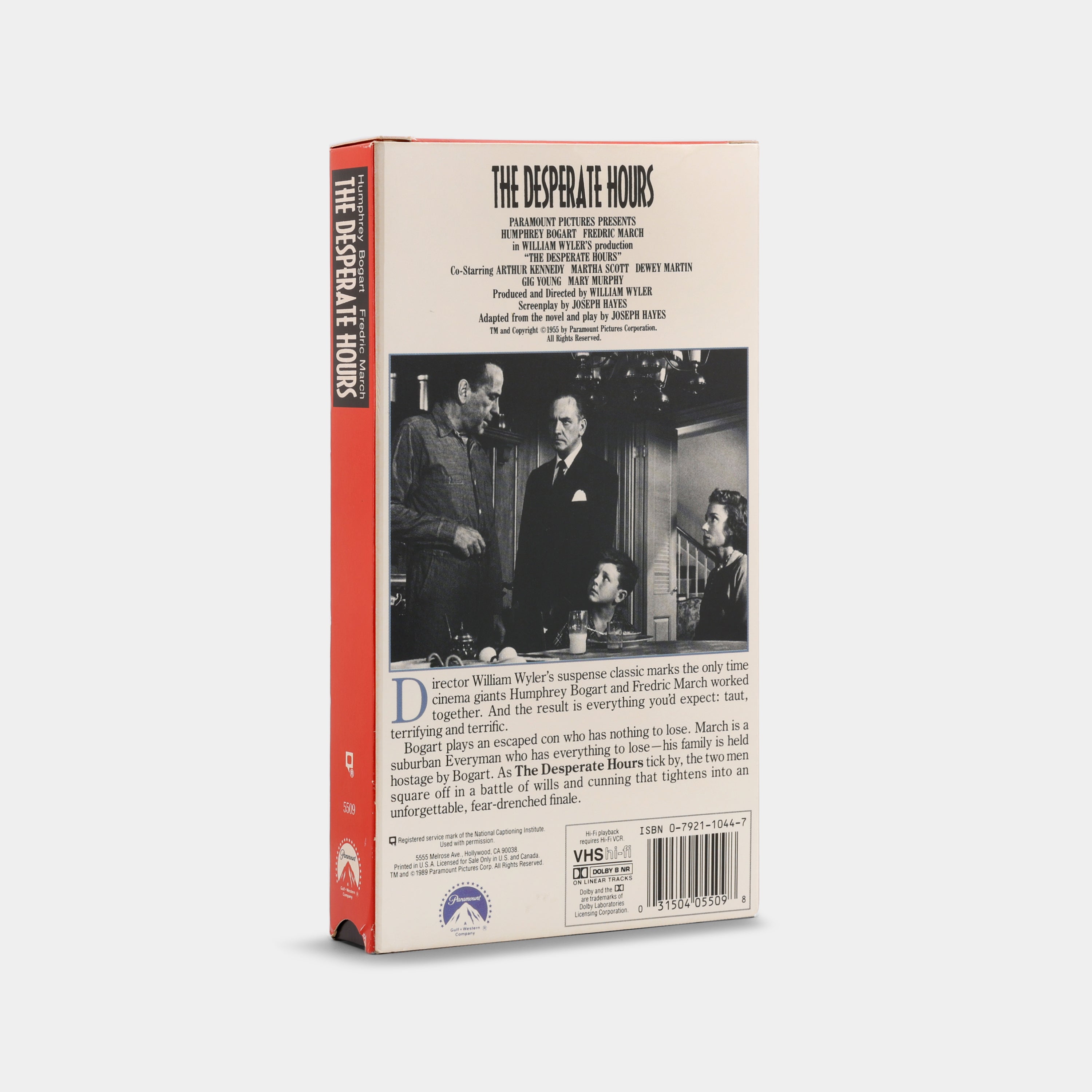 The Desperate Hours VHS Tape