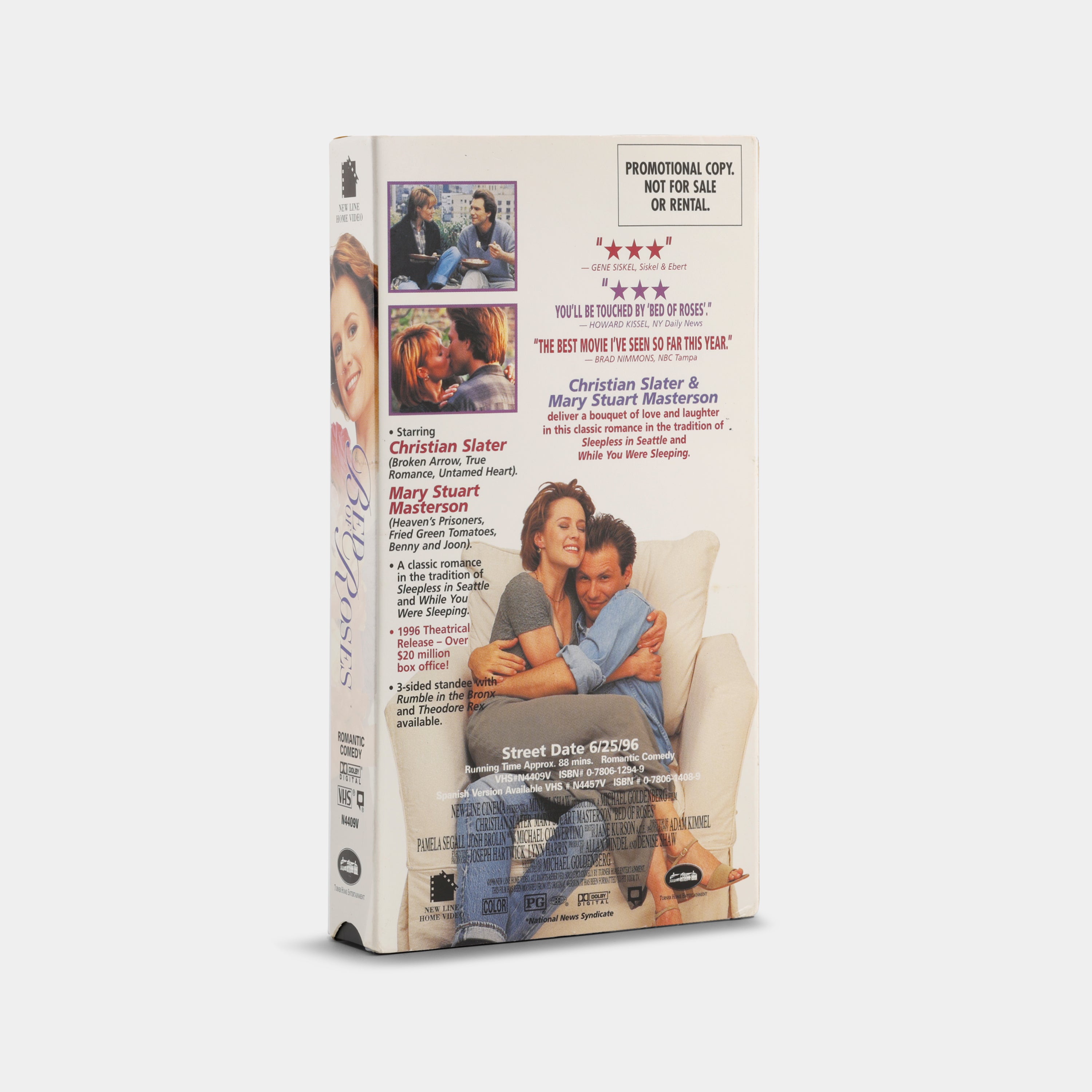 Bed of Roses VHS Tape