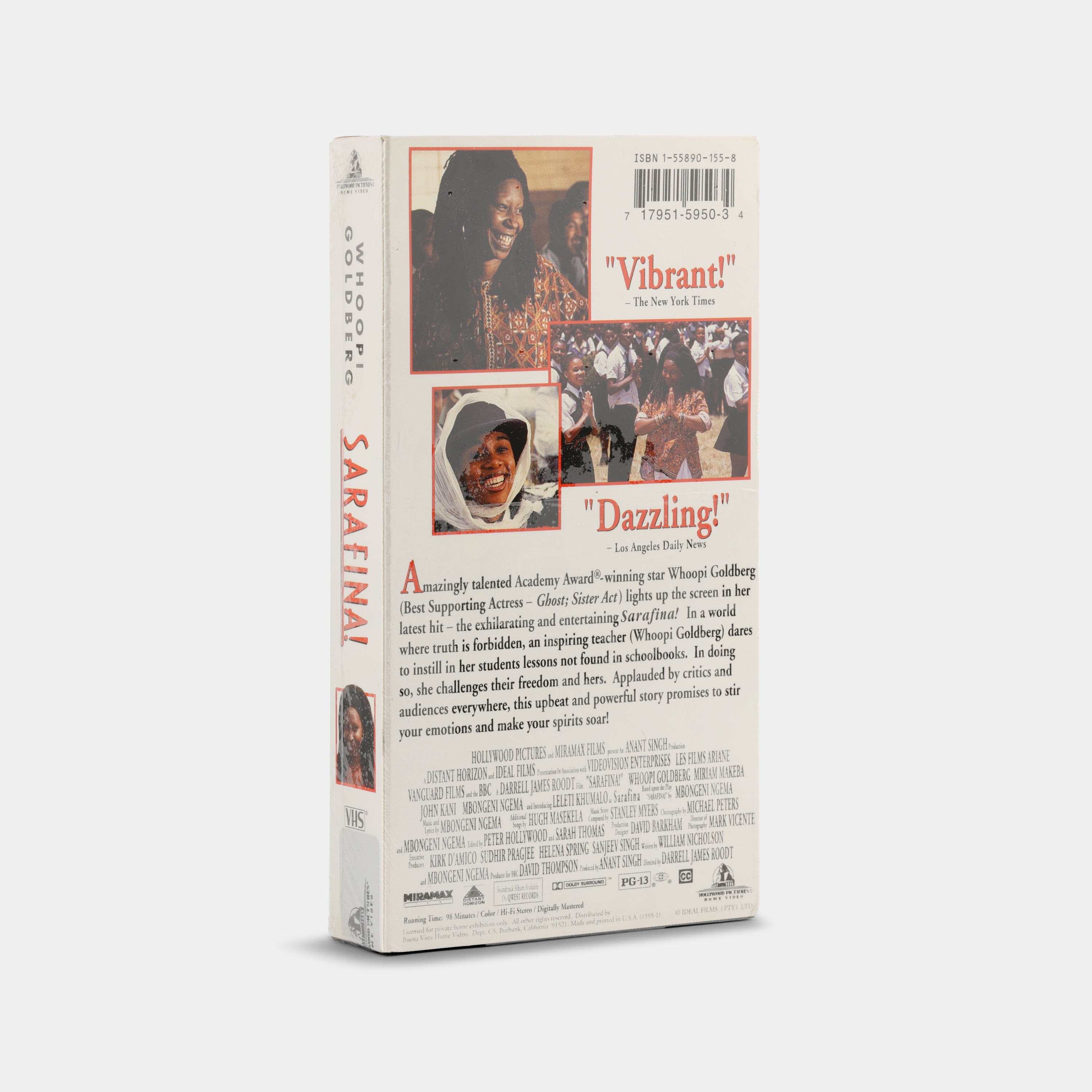 Sarafina! (Sealed) VHS Tape – Retrospekt
