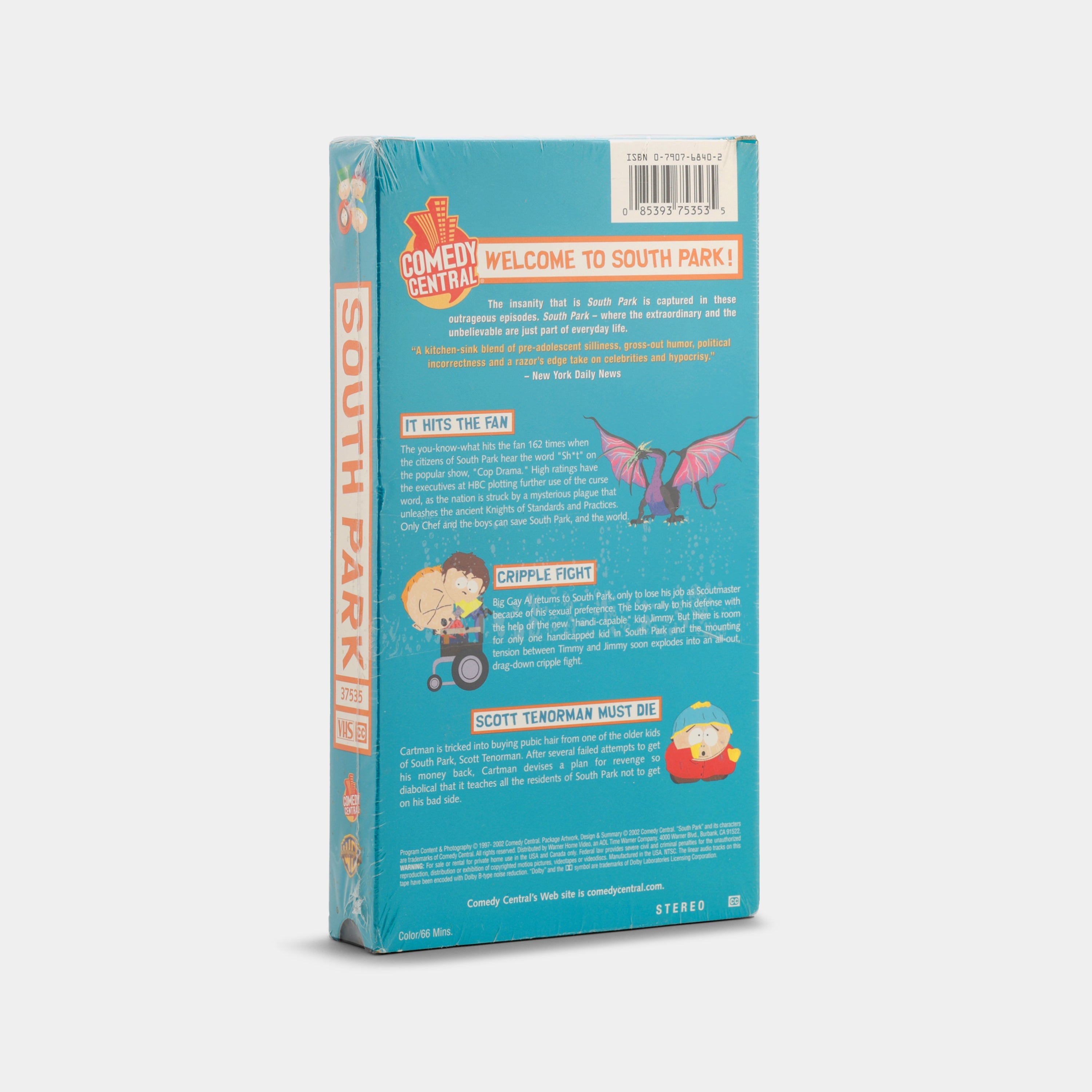 South Park: Insults to Injuries VHS Tape