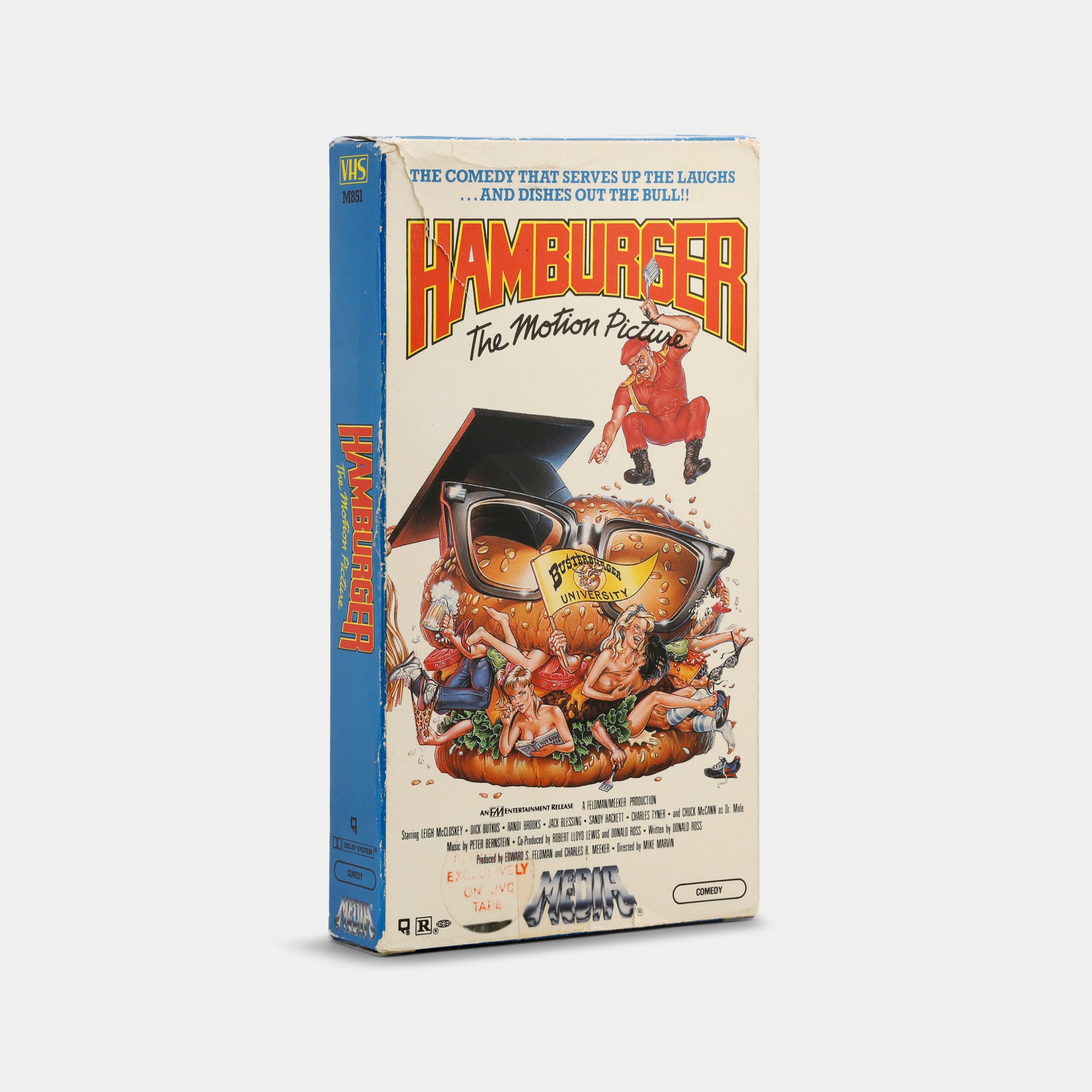 Hamburger: The Motion Picture VHS Tape