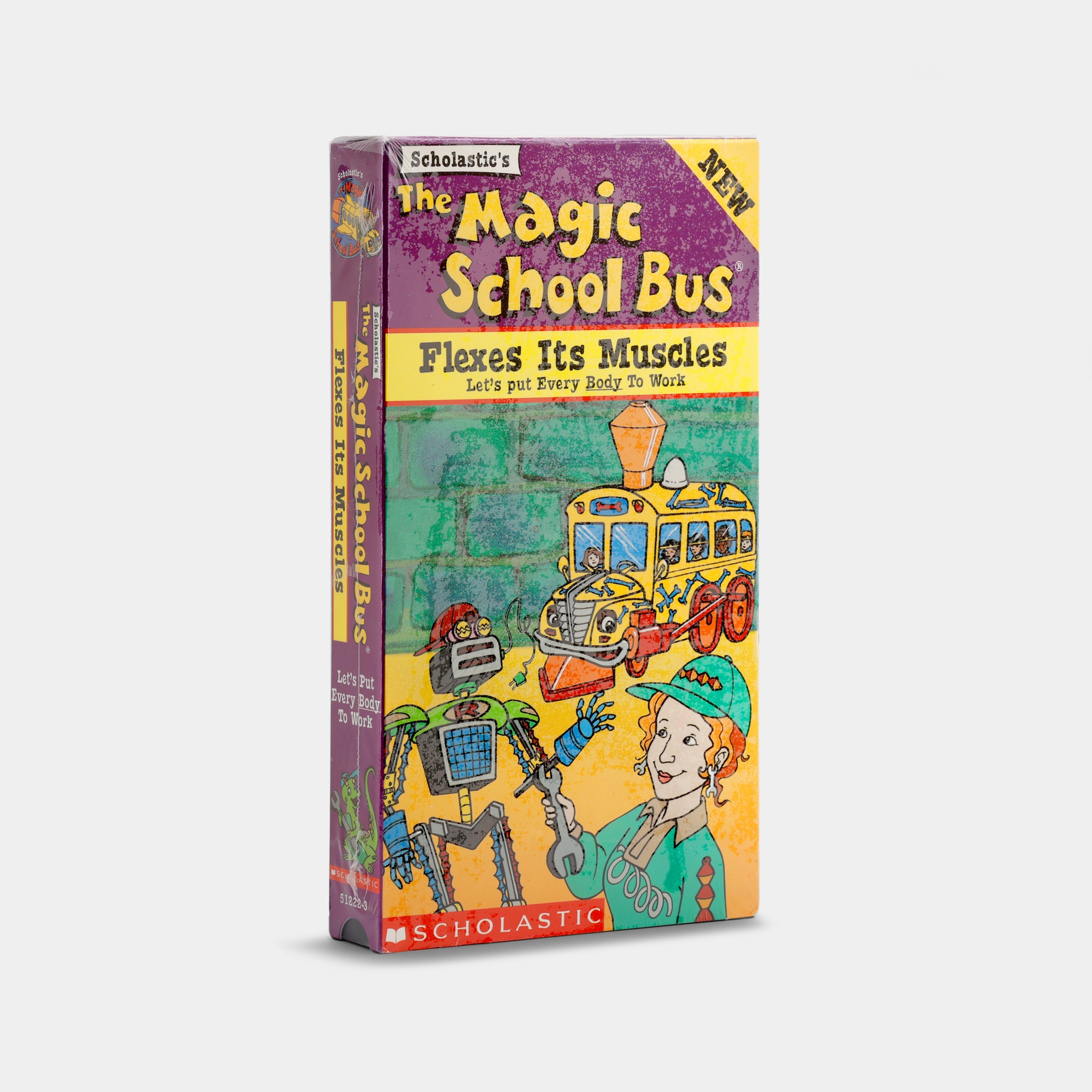 The Magic School Bus: Flexes Its Muscles (Sealed) VHS Tape